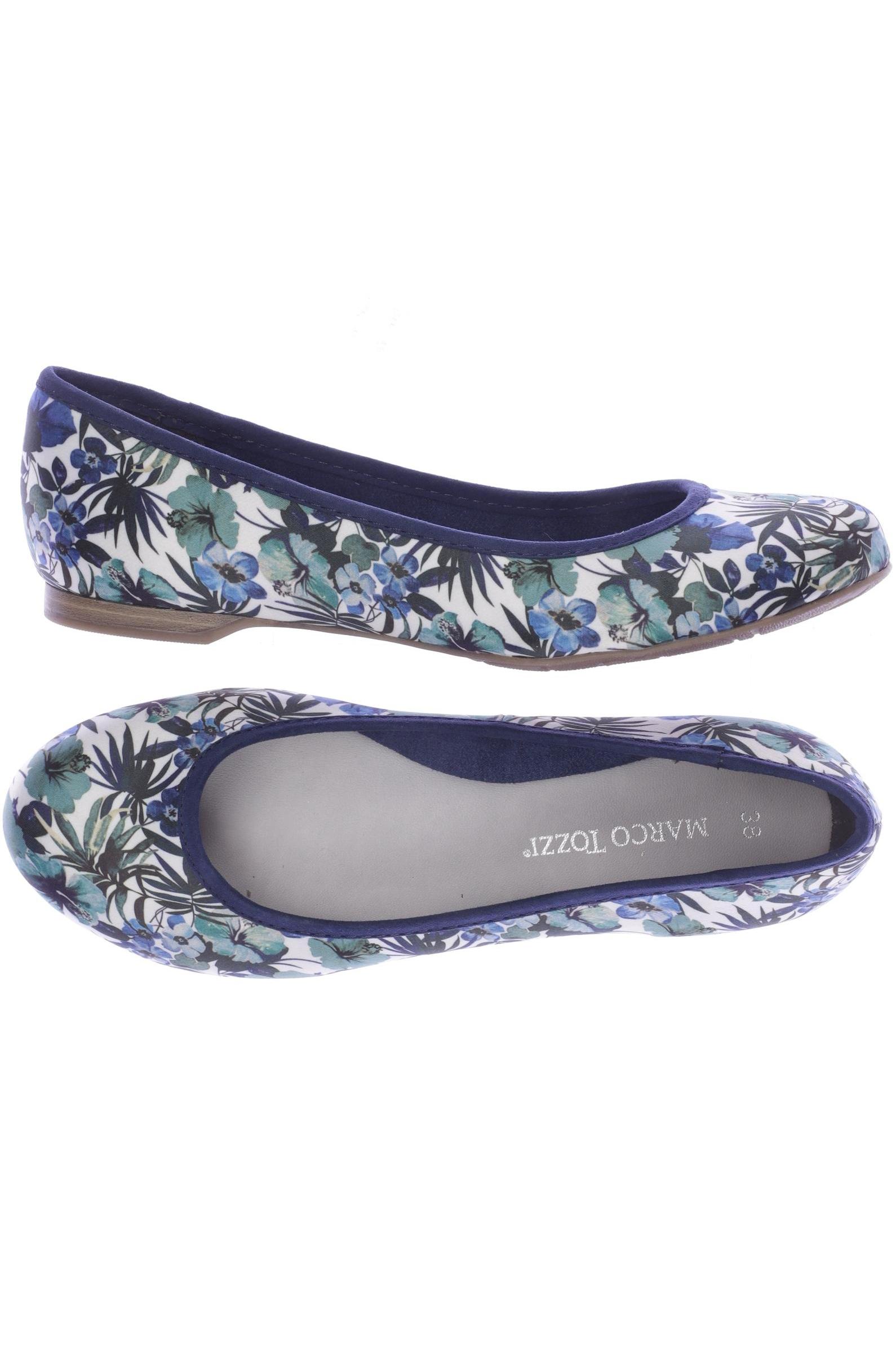 Thumbnail - Marco Tozzi Damen Ballerinas, türkis, Gr. 38