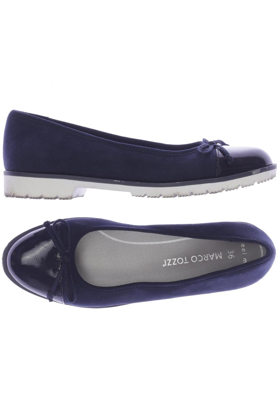 

Marco Tozzi Damen Ballerinas, marineblau, Gr. 36