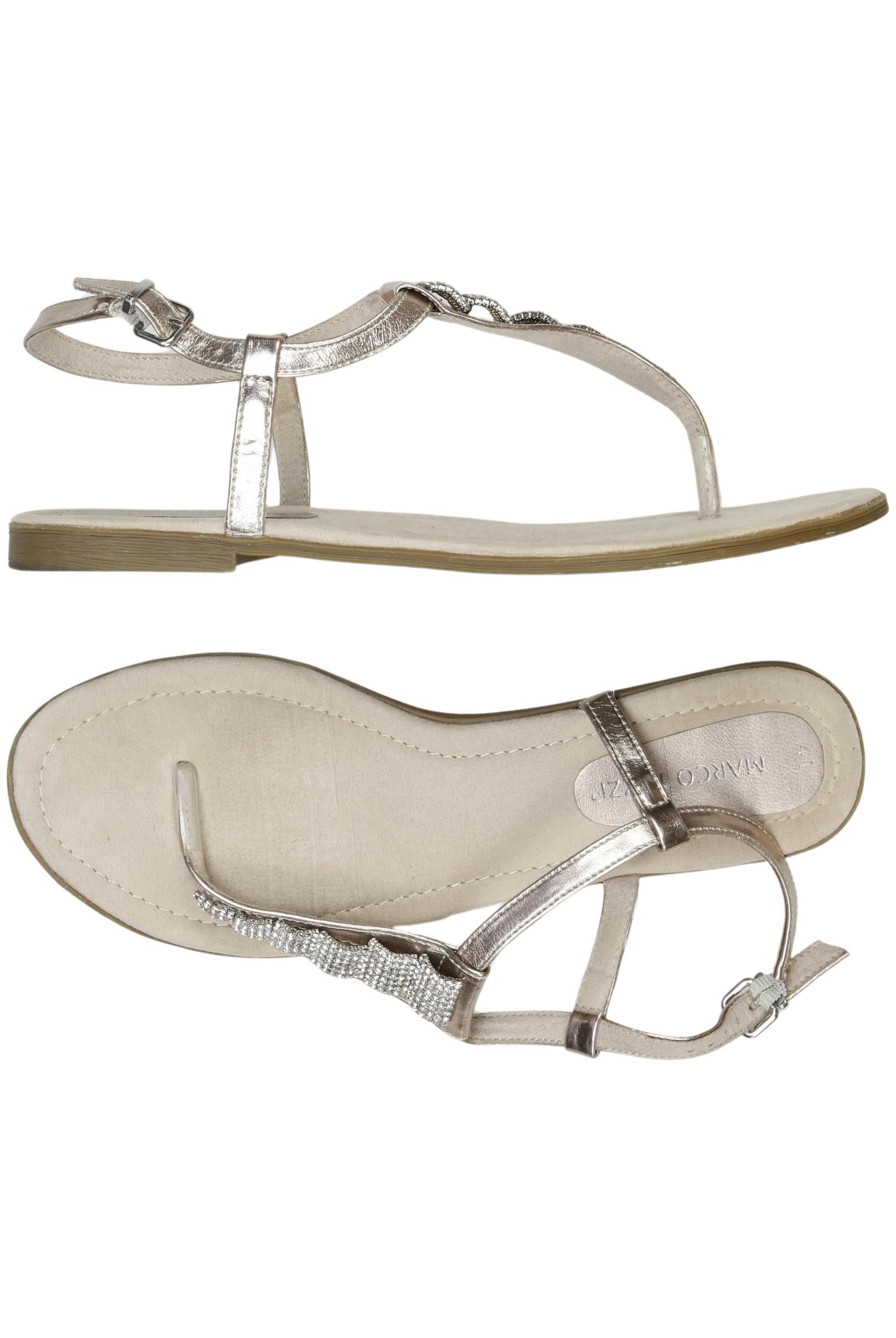 

Marco Tozzi Damen Sandale, silber, Gr. 41