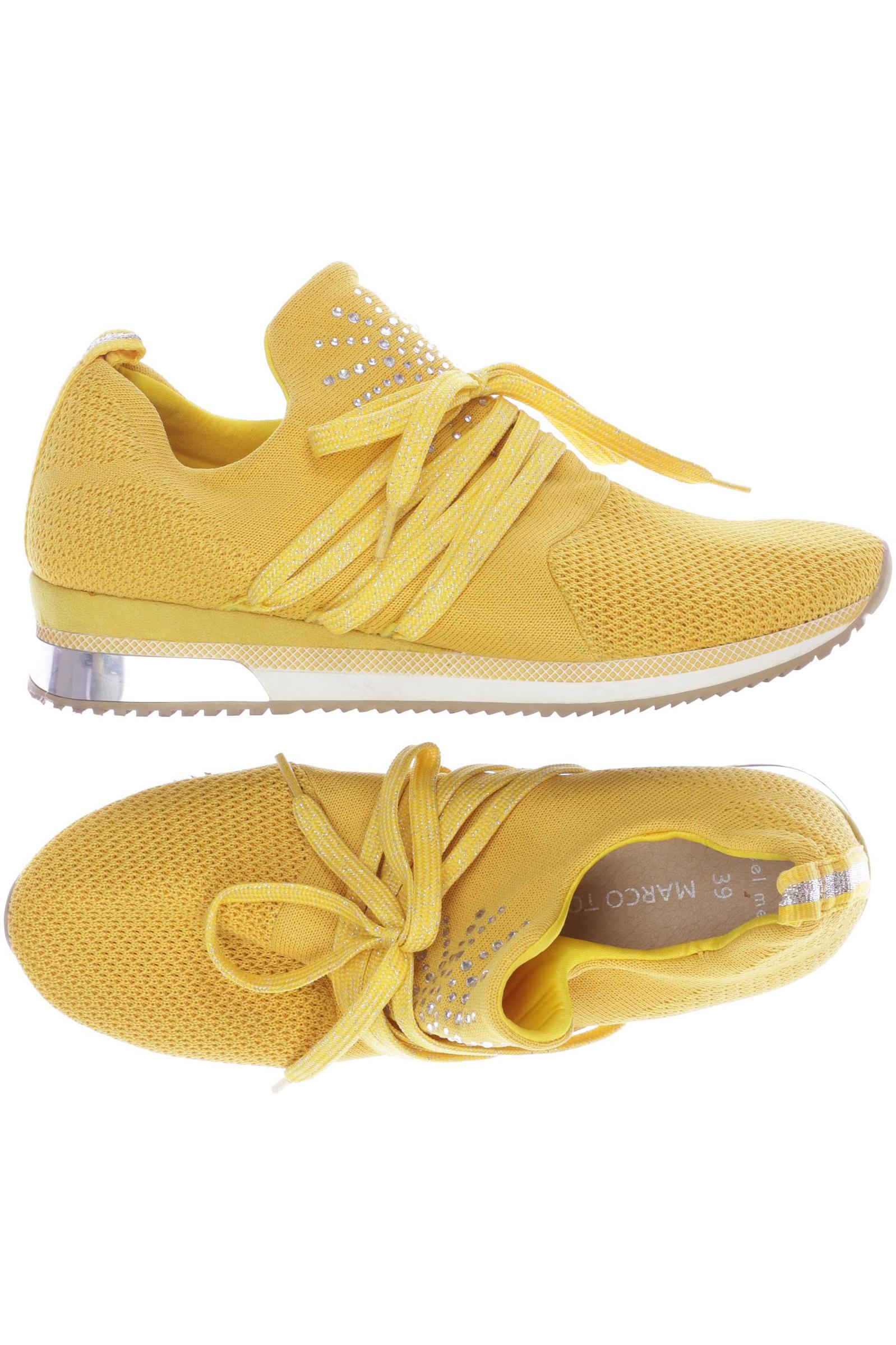 

Marco Tozzi Damen Sneakers, gelb, Gr. 39