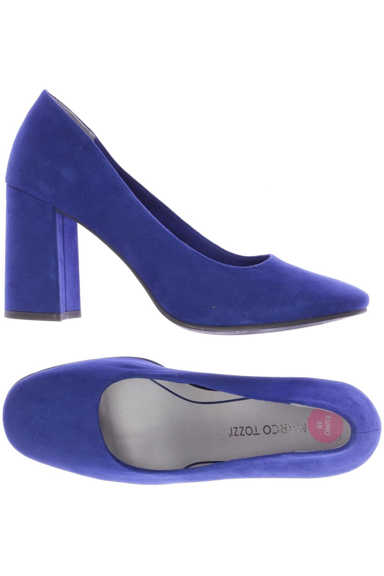 

Marco Tozzi Damen Pumps, blau, Gr. 38