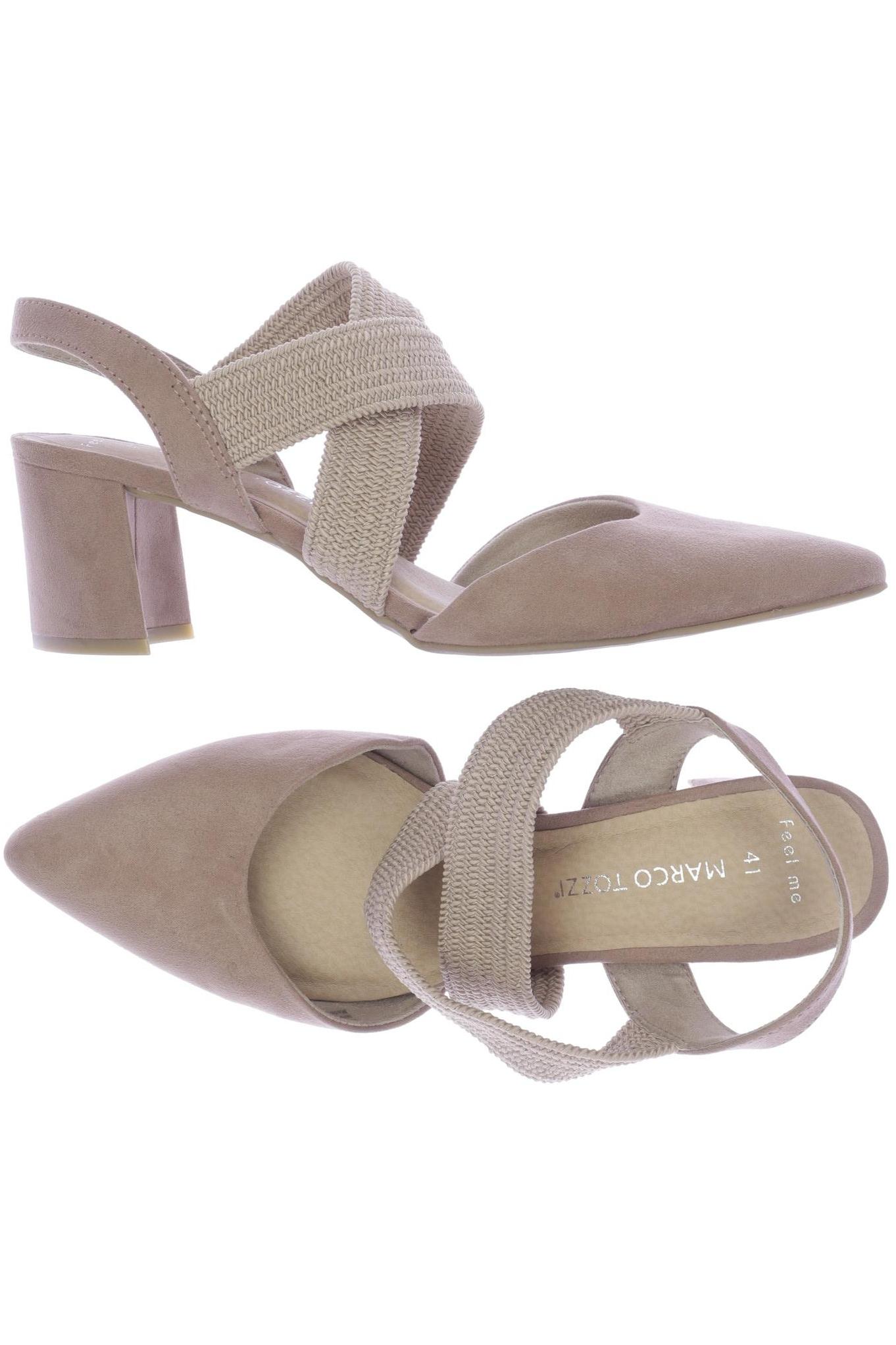 

Marco Tozzi Damen Sandale, beige, Gr. 41