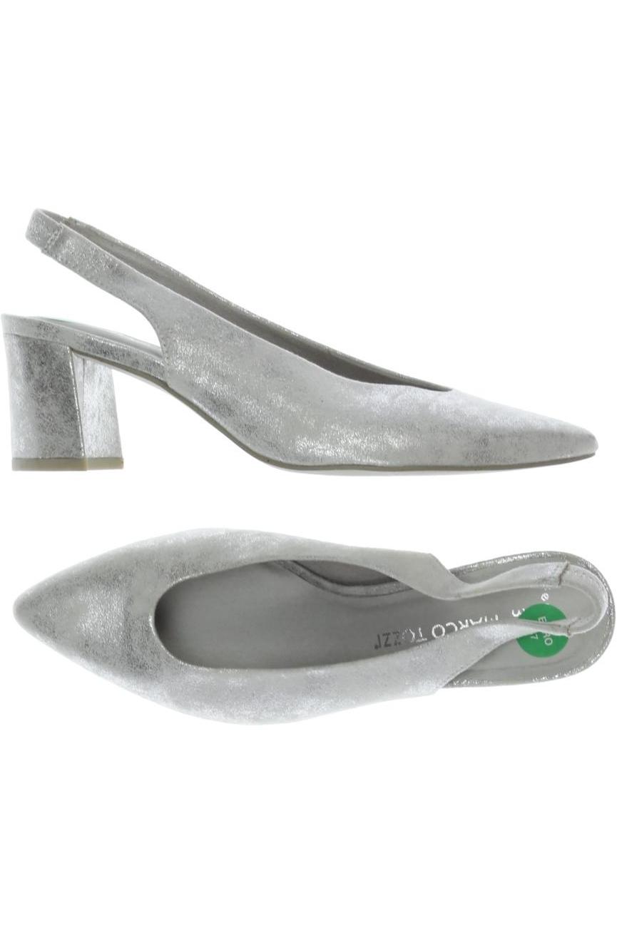 

Marco Tozzi Damen Pumps, silber, Gr. 37