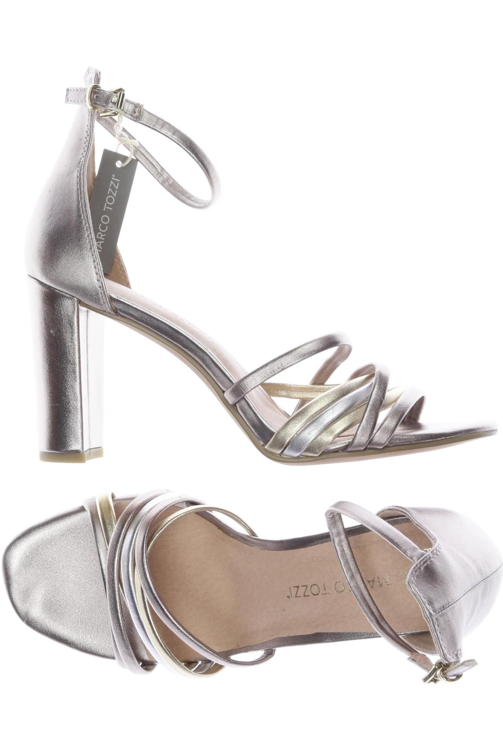 

Marco Tozzi Damen Sandale, silber, Gr. 39