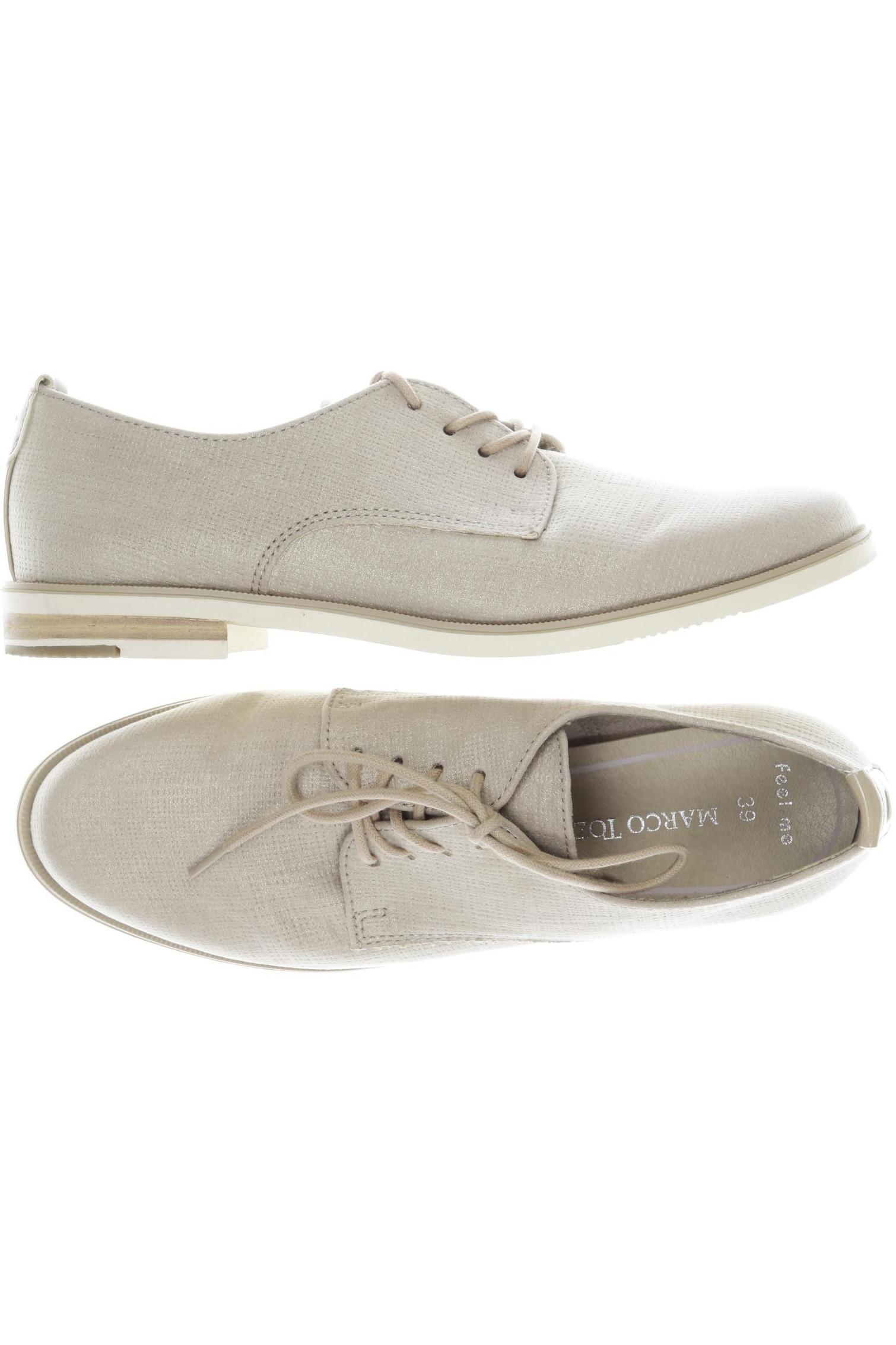 

Marco Tozzi Damen Halbschuh, beige, Gr. 39