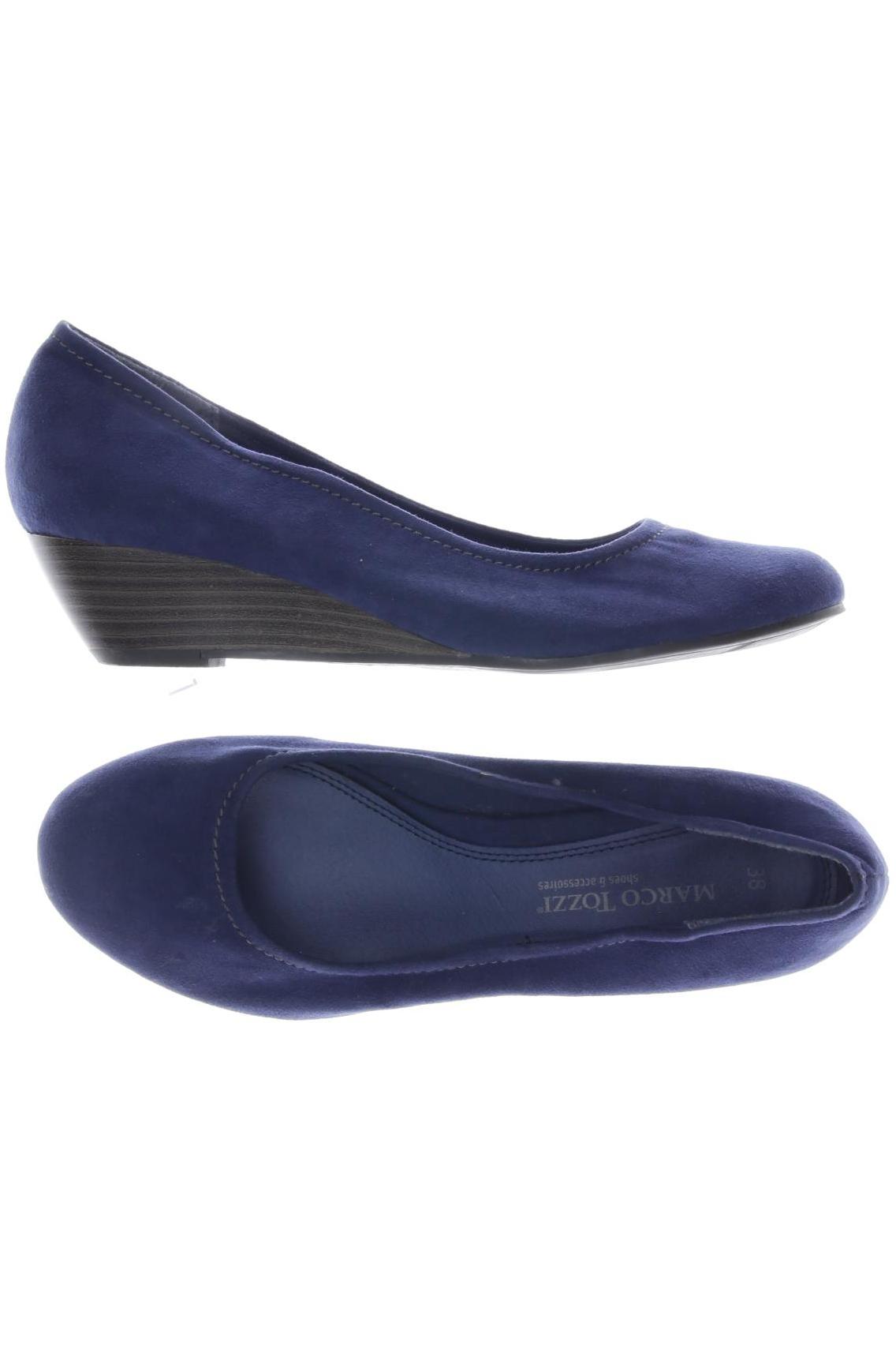 

Marco Tozzi Damen Pumps, blau, Gr. 38