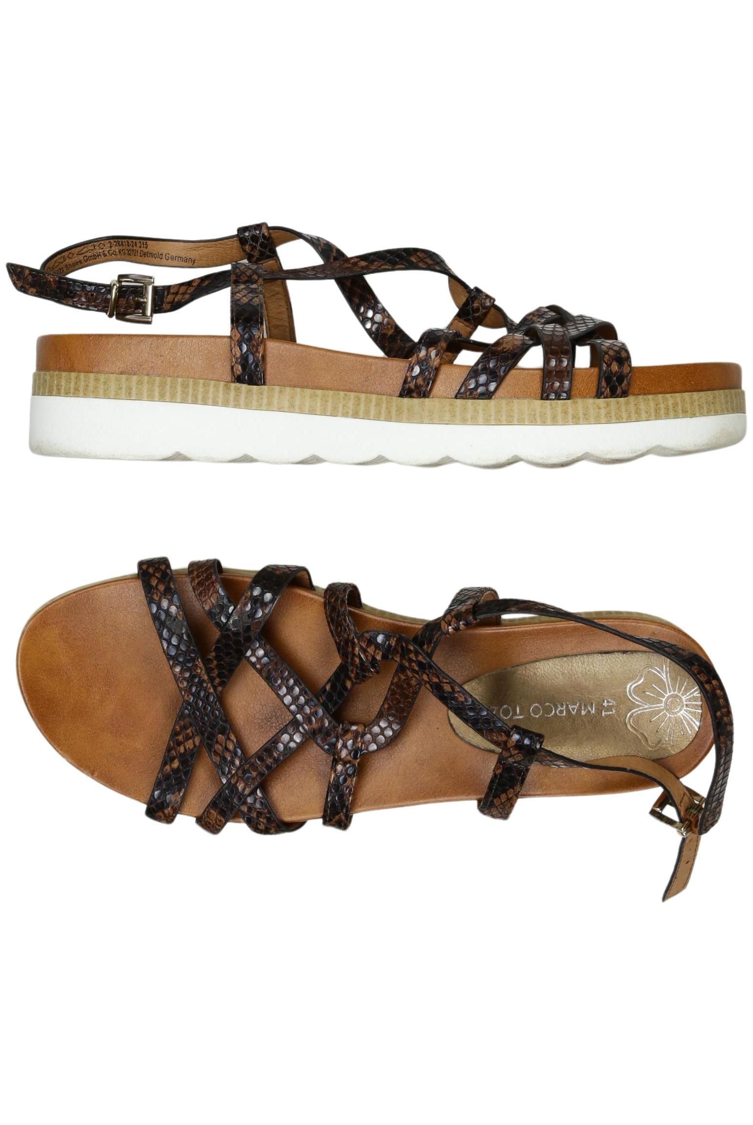 

Marco Tozzi Damen Sandale, braun, Gr. 41