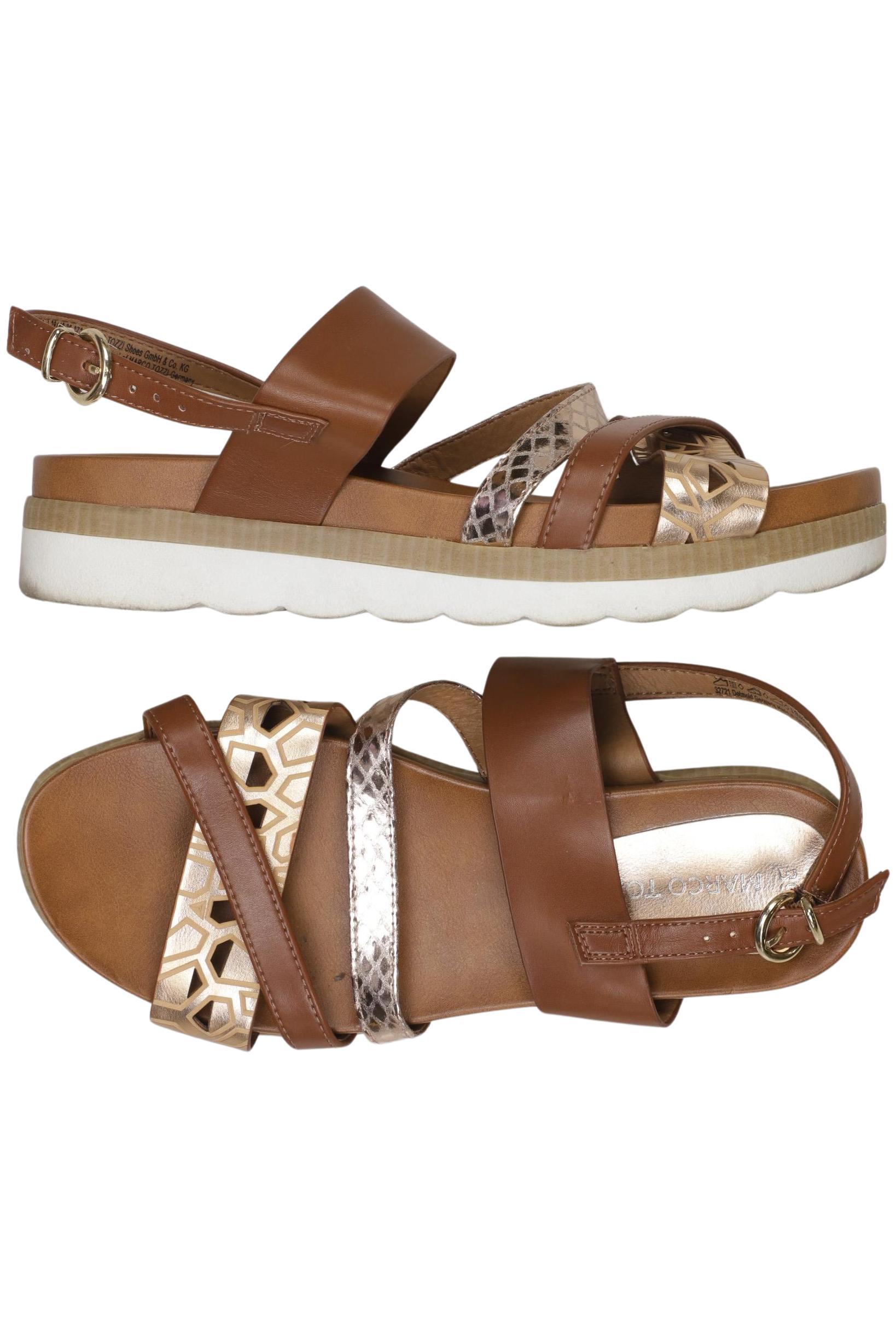 

Marco Tozzi Damen Sandale, braun, Gr. 39