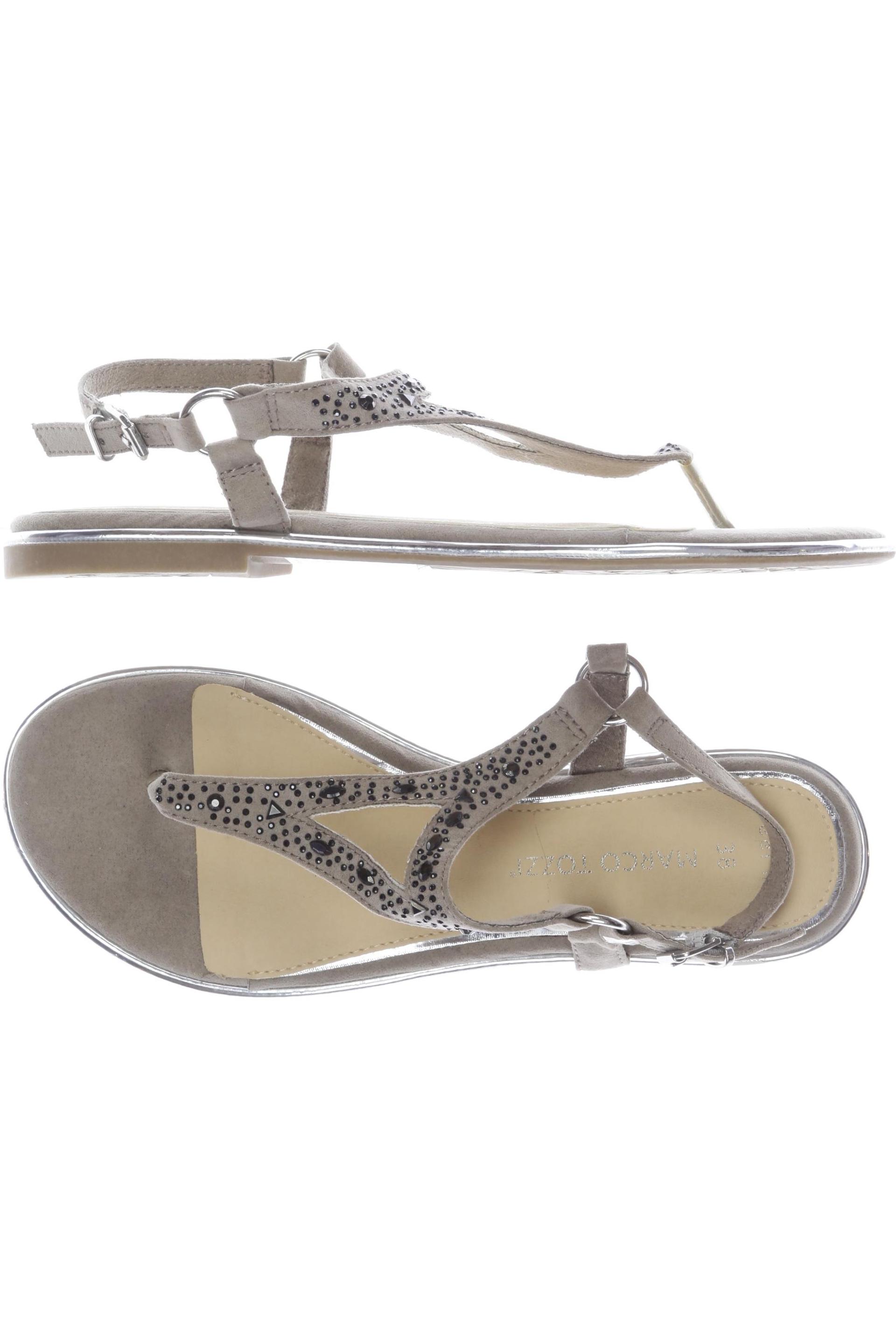 

Marco Tozzi Damen Sandale, beige, Gr. 38