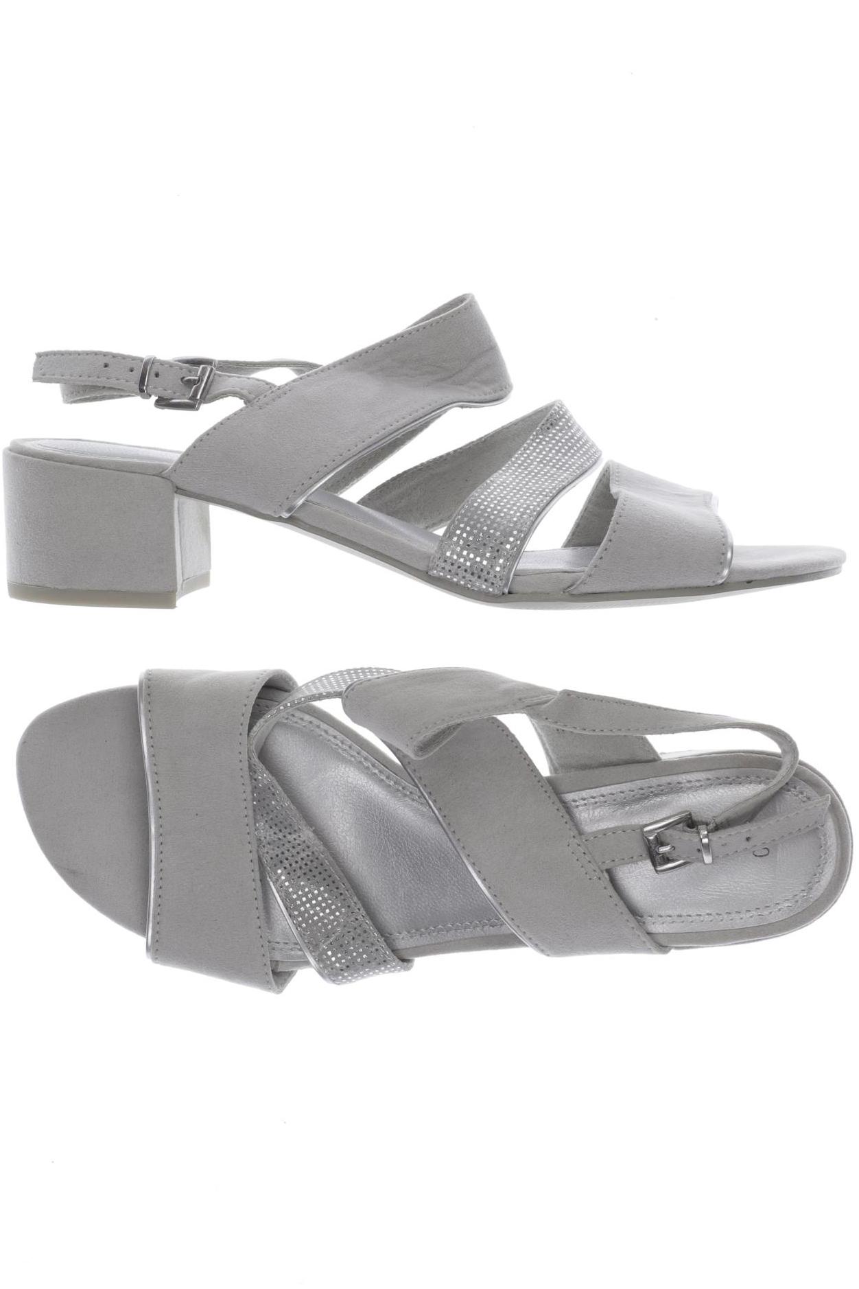 

Marco Tozzi Damen Sandale, grau, Gr. 40
