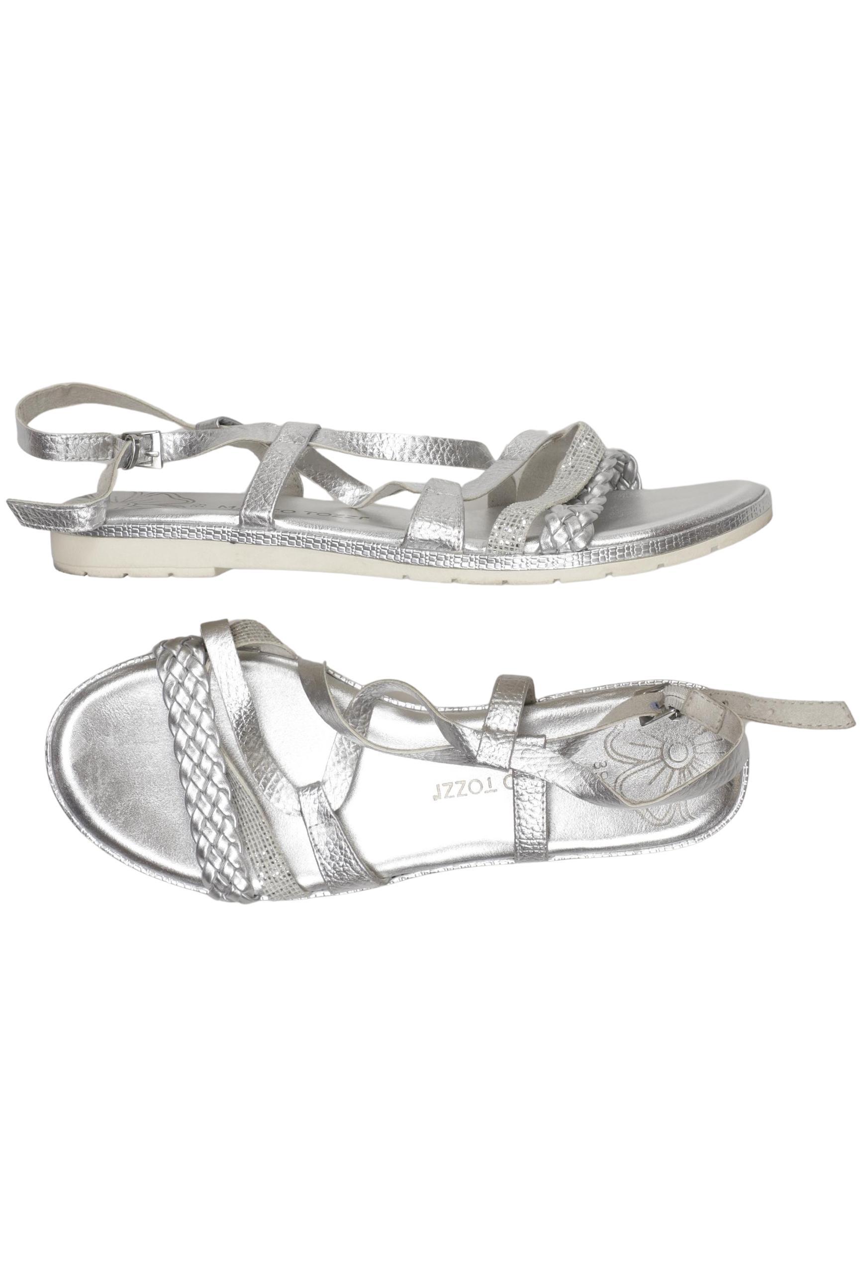 

Marco Tozzi Damen Sandale, silber, Gr. 39