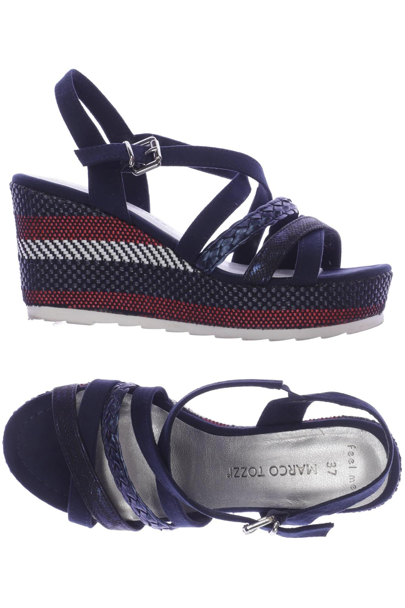 

Marco Tozzi Damen Sandale, marineblau