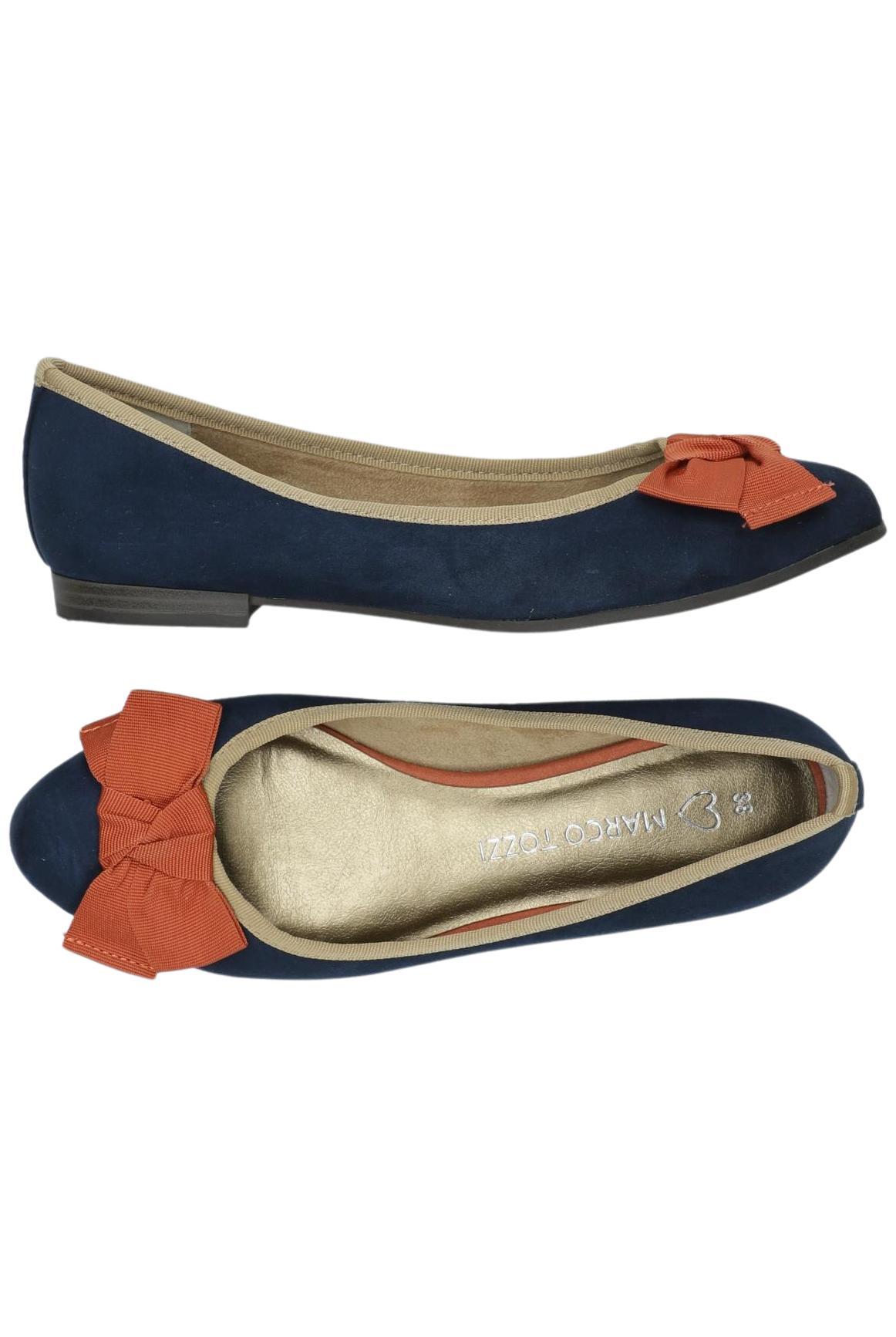 

Marco Tozzi Damen Ballerinas, marineblau, Gr. 38