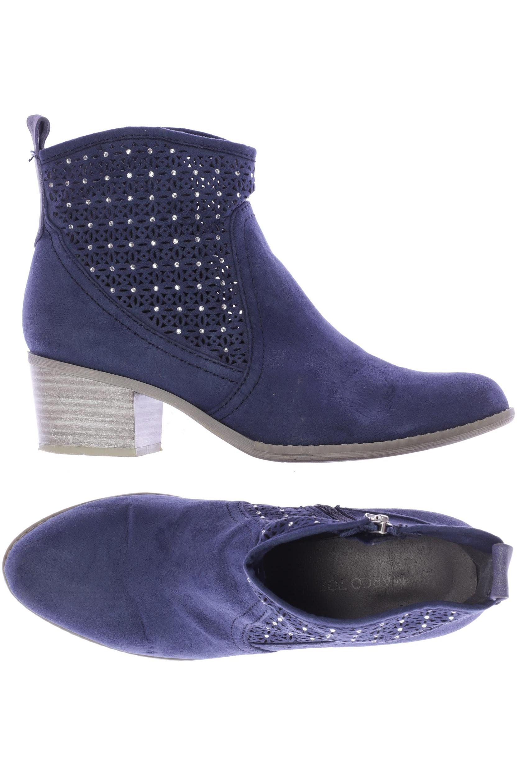 

Marco Tozzi Damen Stiefelette, blau, Gr. 39