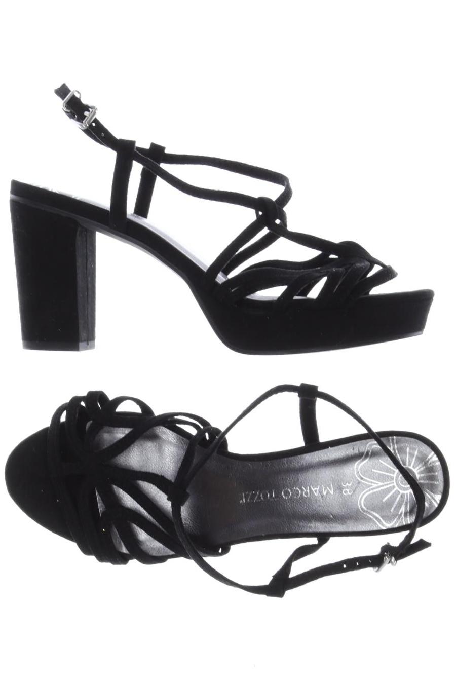 

Marco Tozzi Damen Sandale, schwarz, Gr. 38