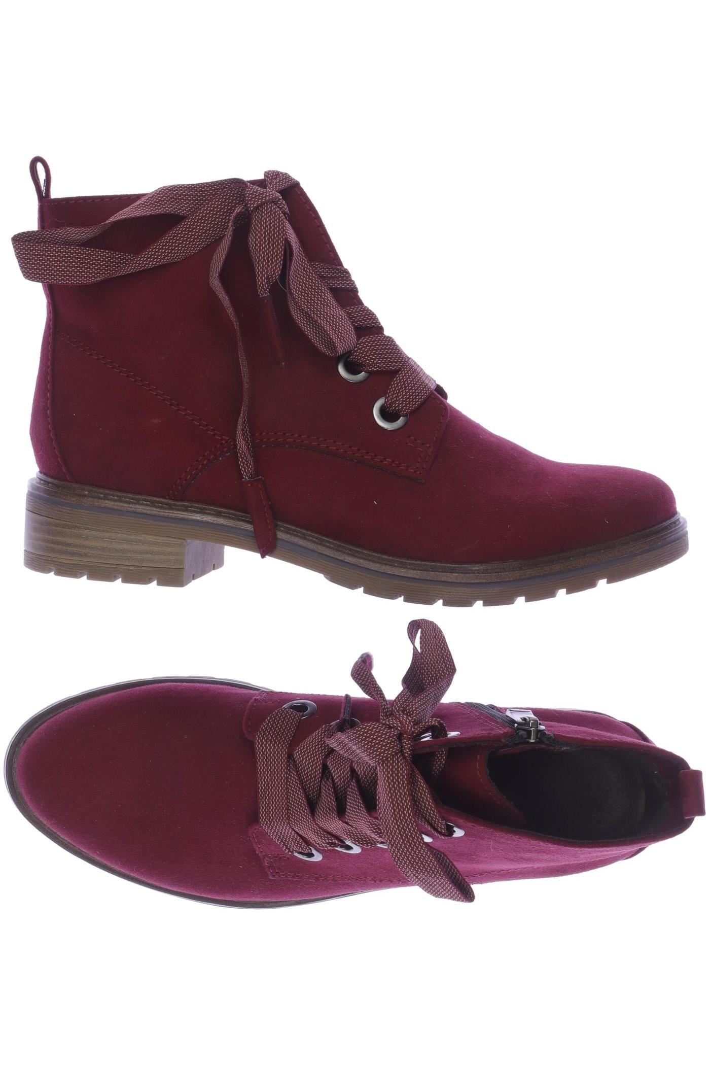 

Marco Tozzi Damen Stiefelette, bordeaux, Gr. 39