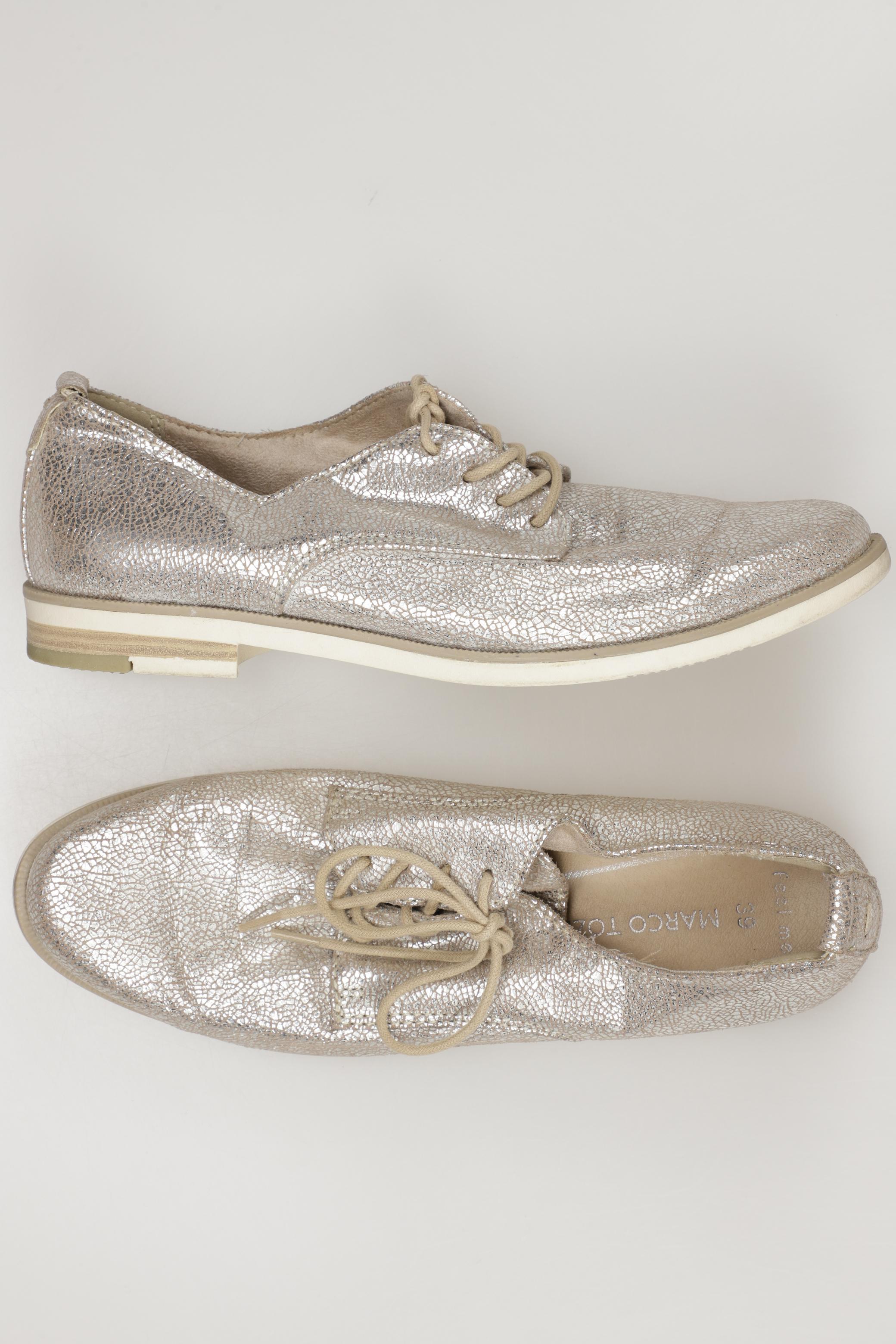 

Marco Tozzi Damen Halbschuh, beige, Gr. 39