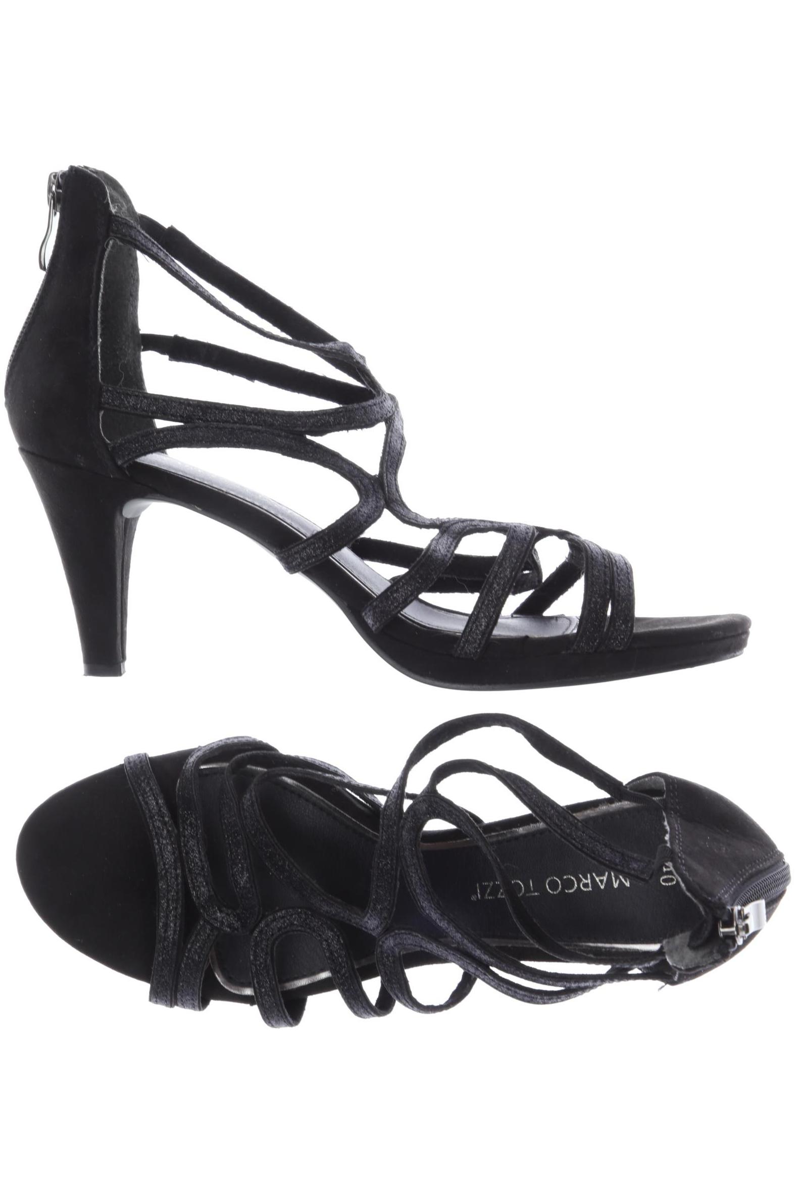 

Marco Tozzi Damen Sandale, schwarz, Gr. 40