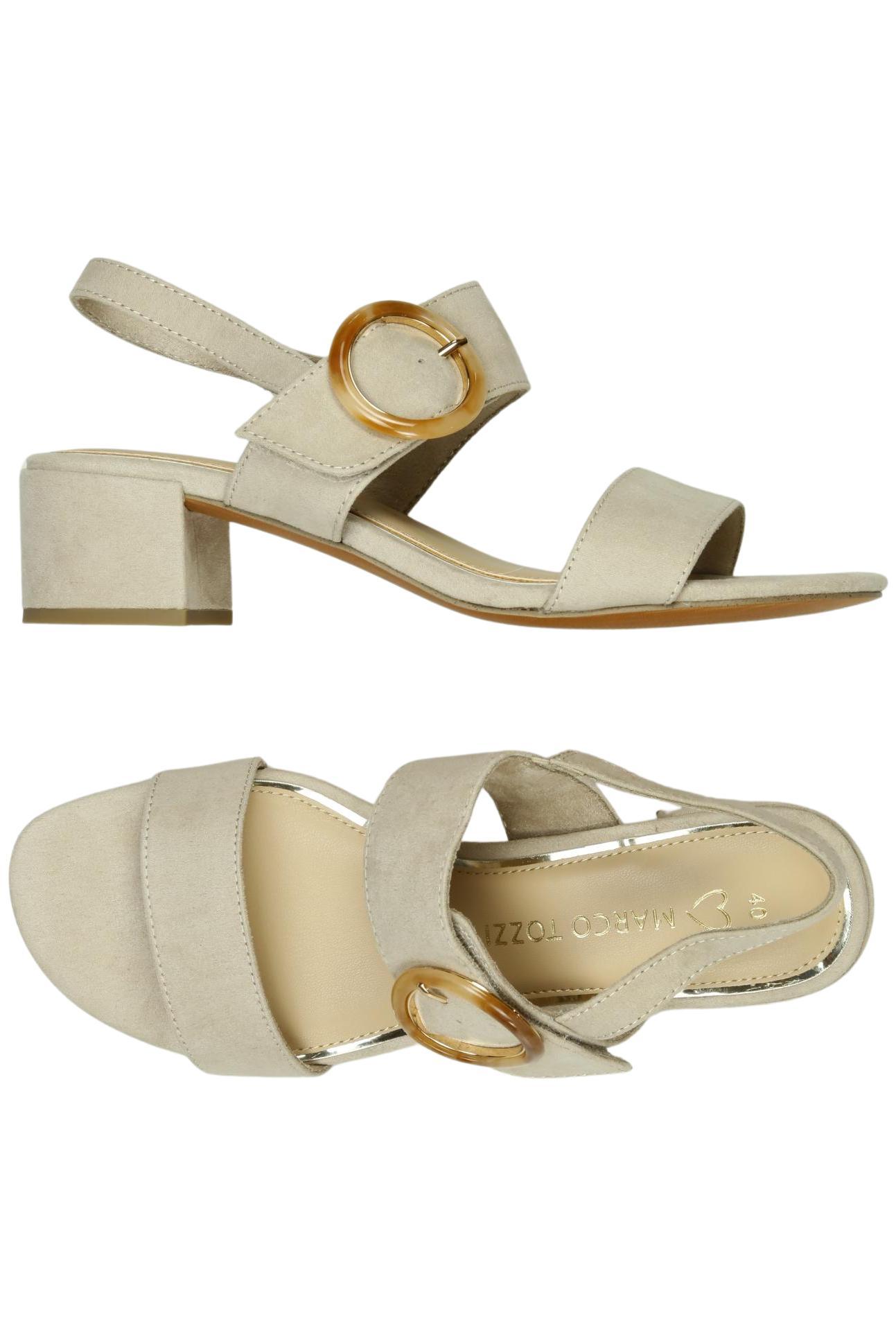 

Marco Tozzi Damen Sandale, beige, Gr. 40