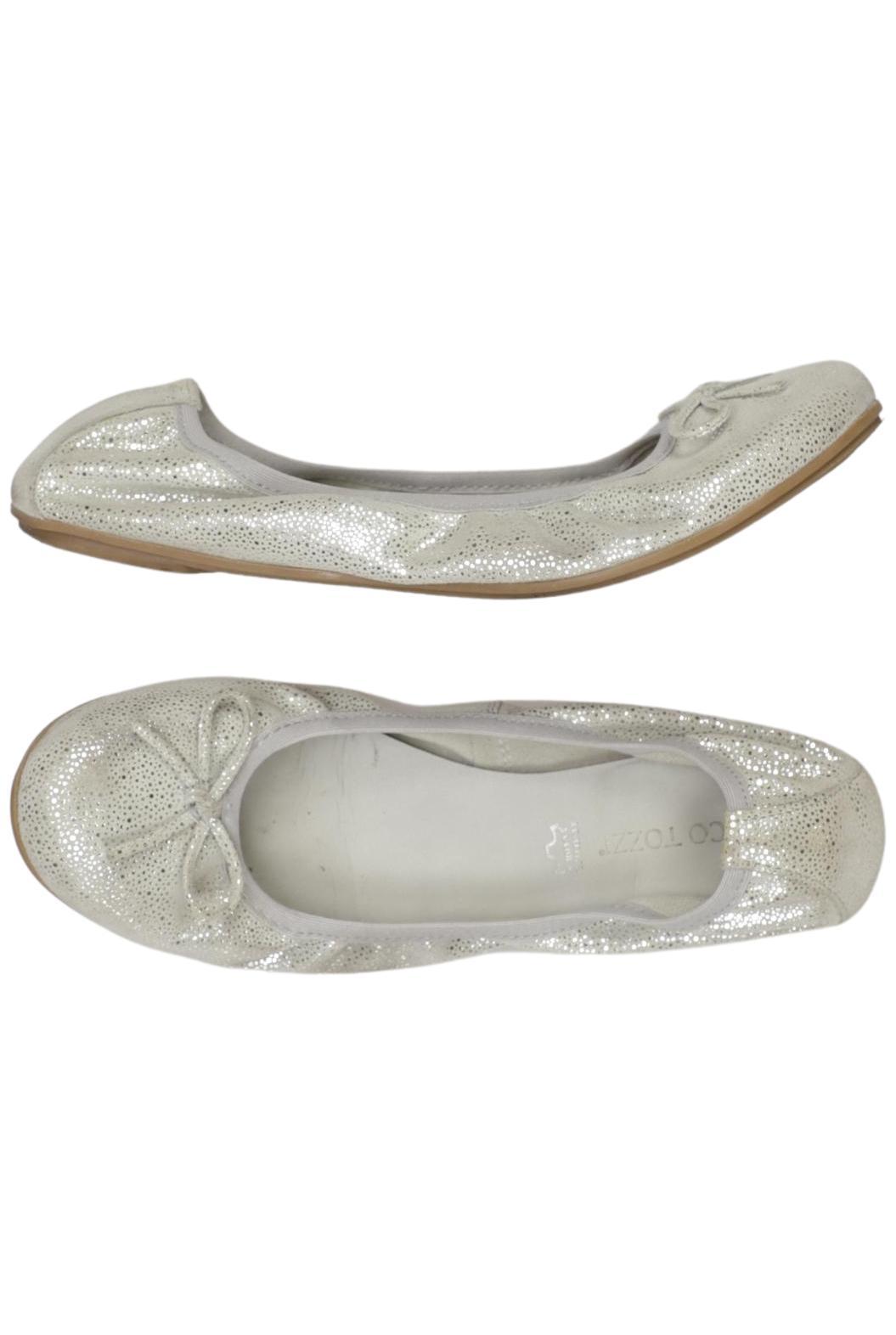 

Marco Tozzi Damen Ballerinas, silber, Gr. 36