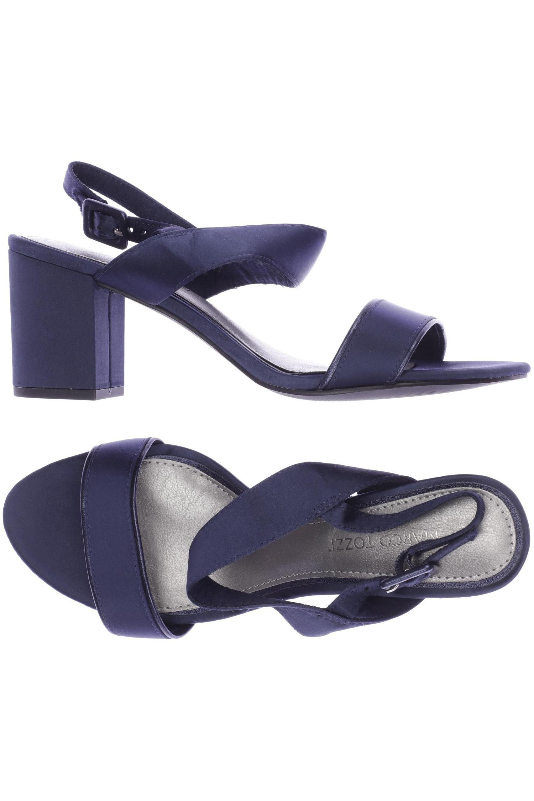

Marco Tozzi Damen Sandale, marineblau