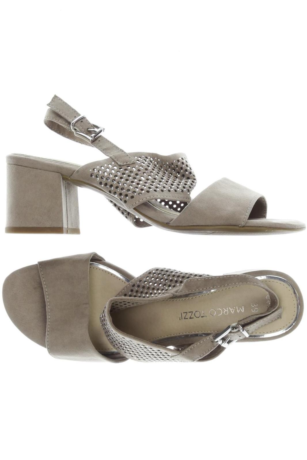 

Marco Tozzi Damen Sandale, beige, Gr. 39