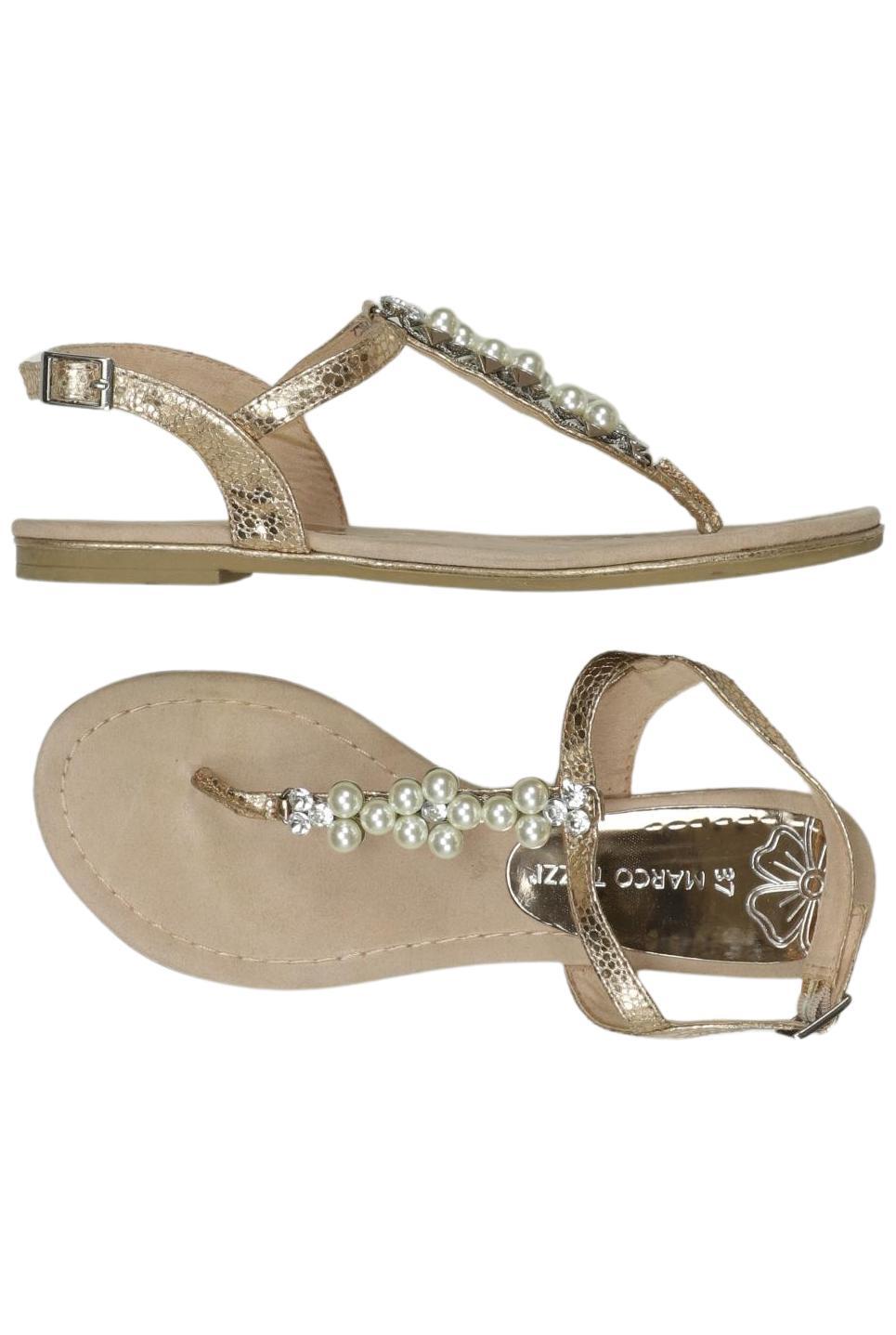 

Marco Tozzi Damen Sandale, gold, Gr. 37