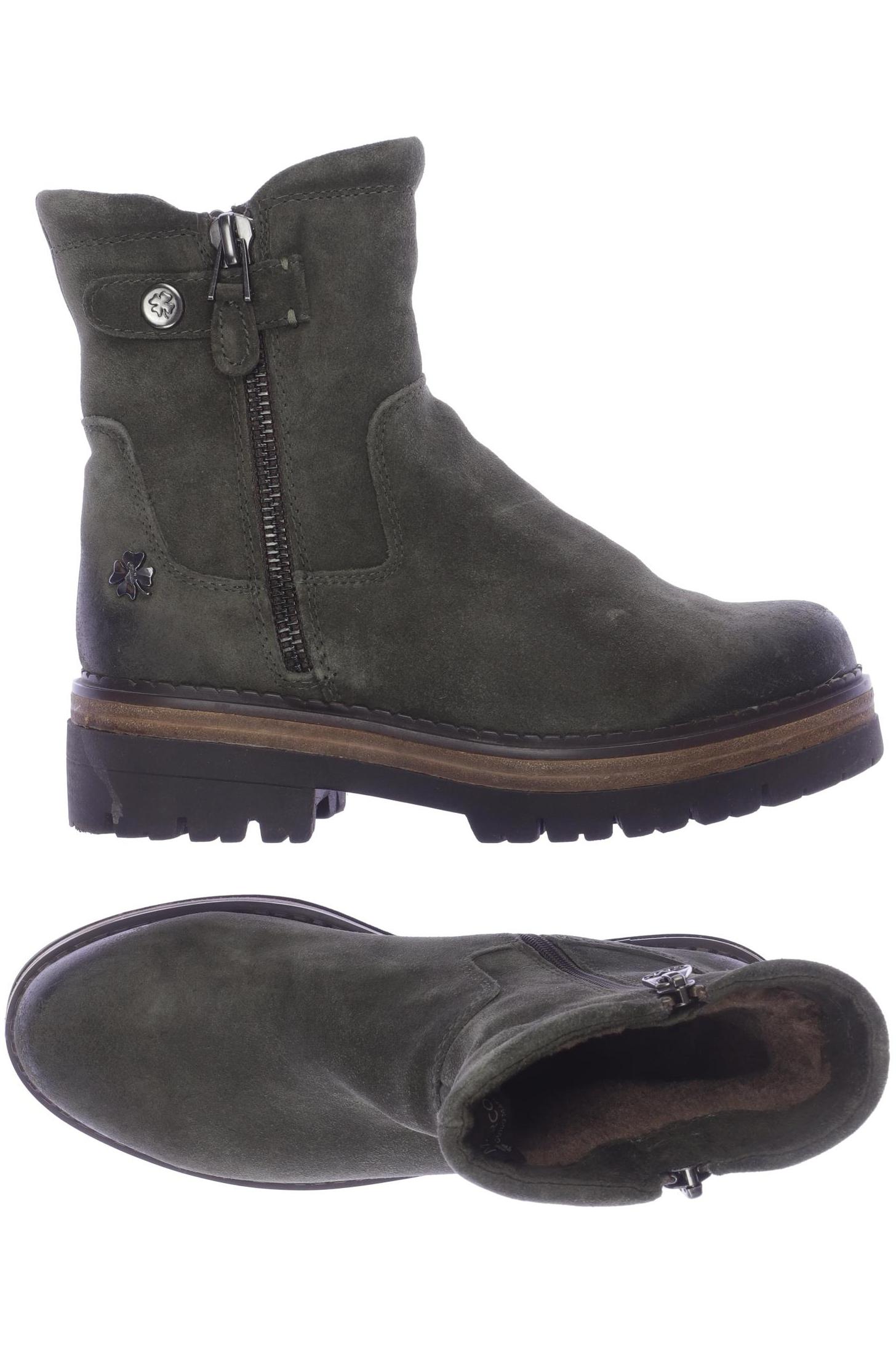 

Marco Tozzi Damen Stiefelette, grün, Gr. 38