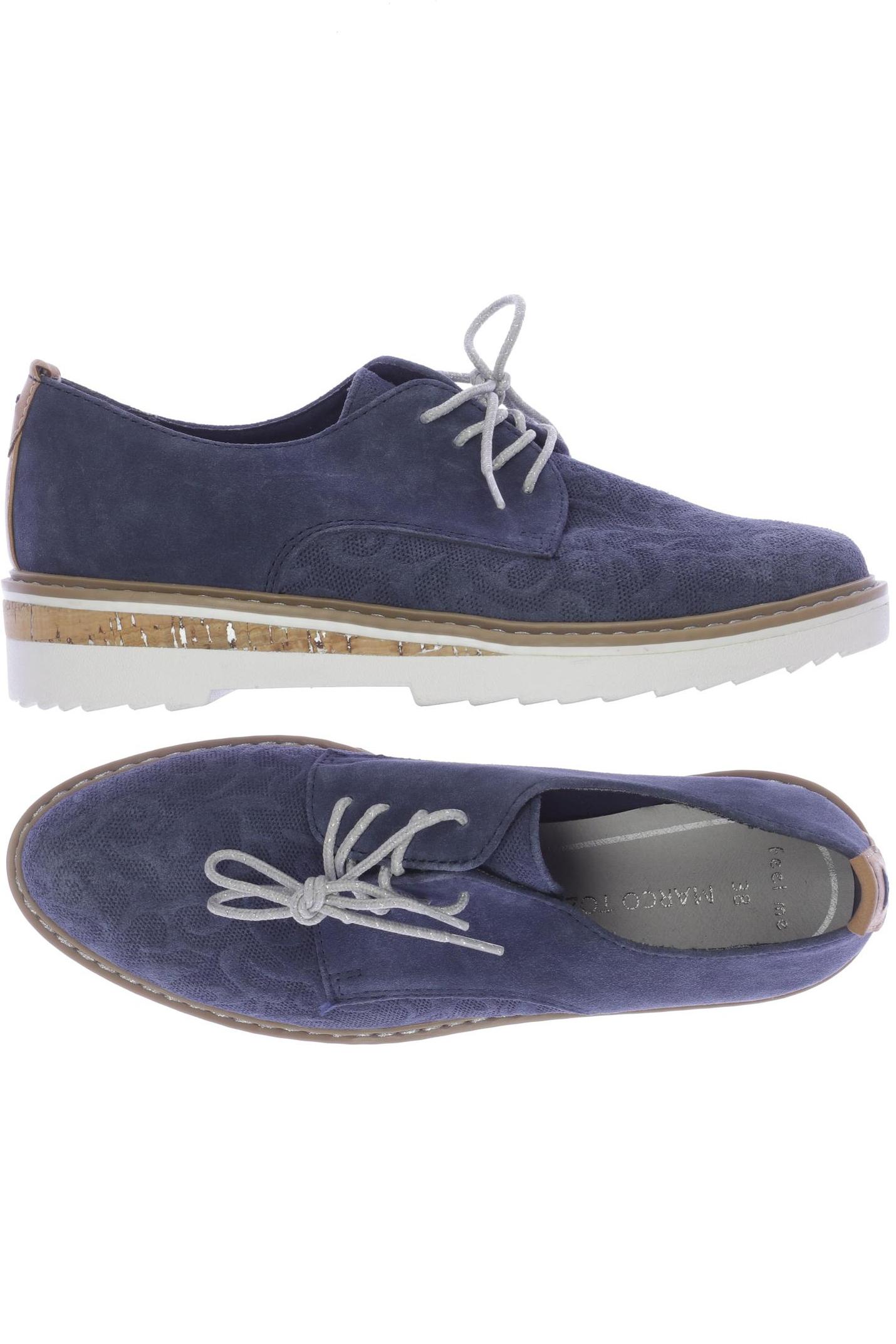 

Marco Tozzi Damen Halbschuh, blau, Gr. 38