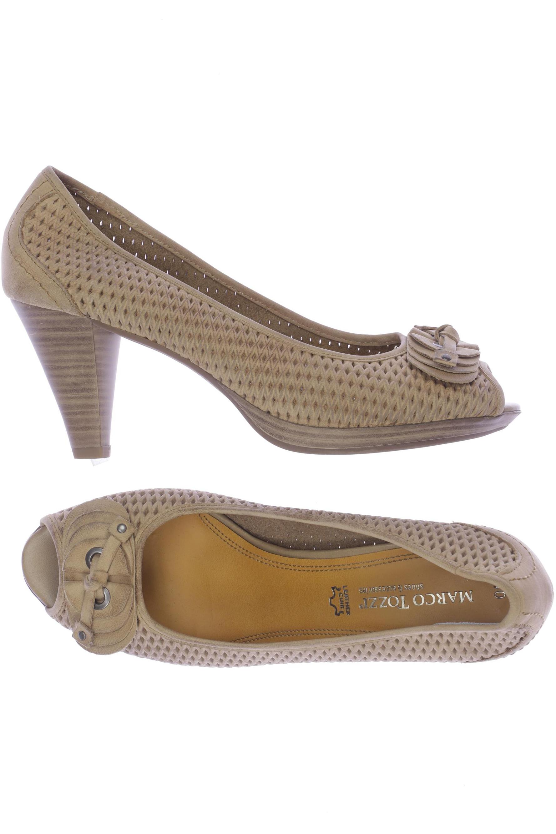 

Marco Tozzi Damen Pumps, beige, Gr. 40
