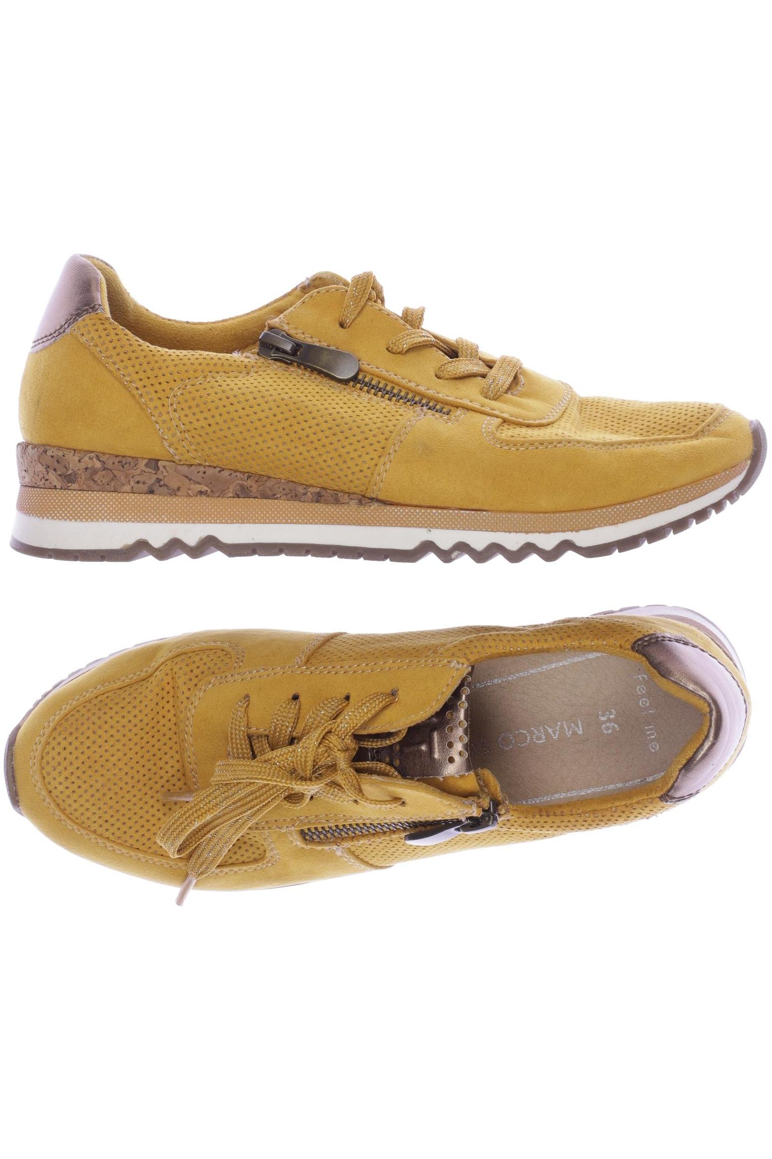 

Marco Tozzi Damen Sneakers, gelb, Gr. 36