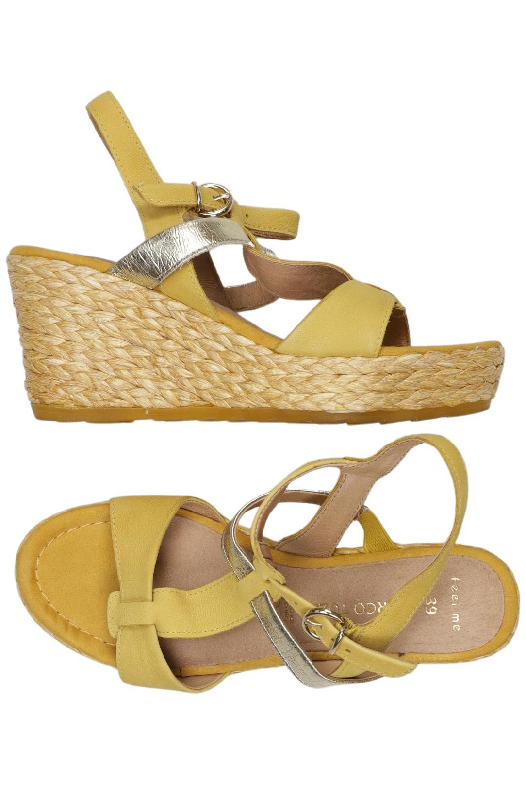 

Marco Tozzi Damen Sandale, gelb, Gr. 39