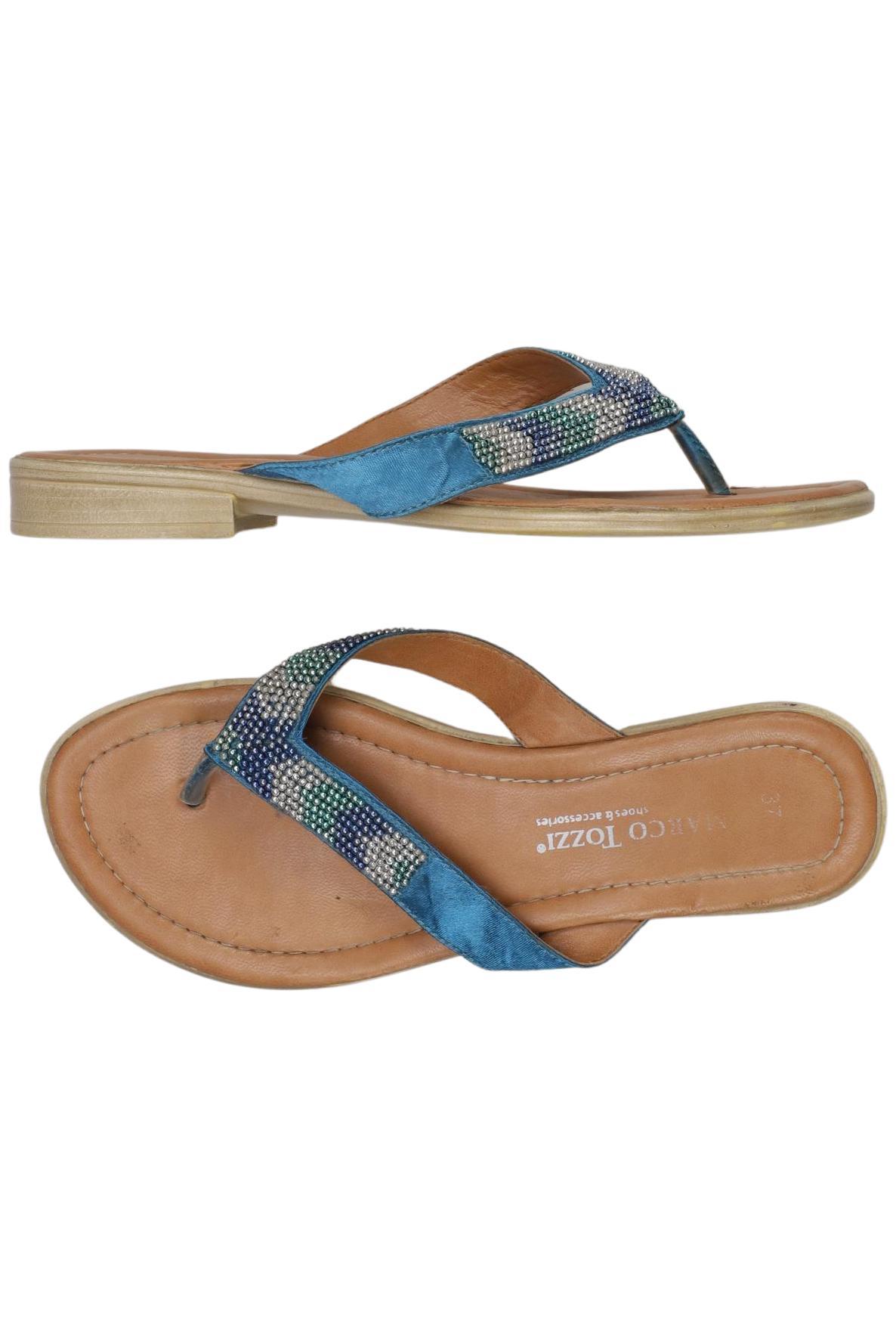 

Marco Tozzi Damen Sandale, blau, Gr. 37