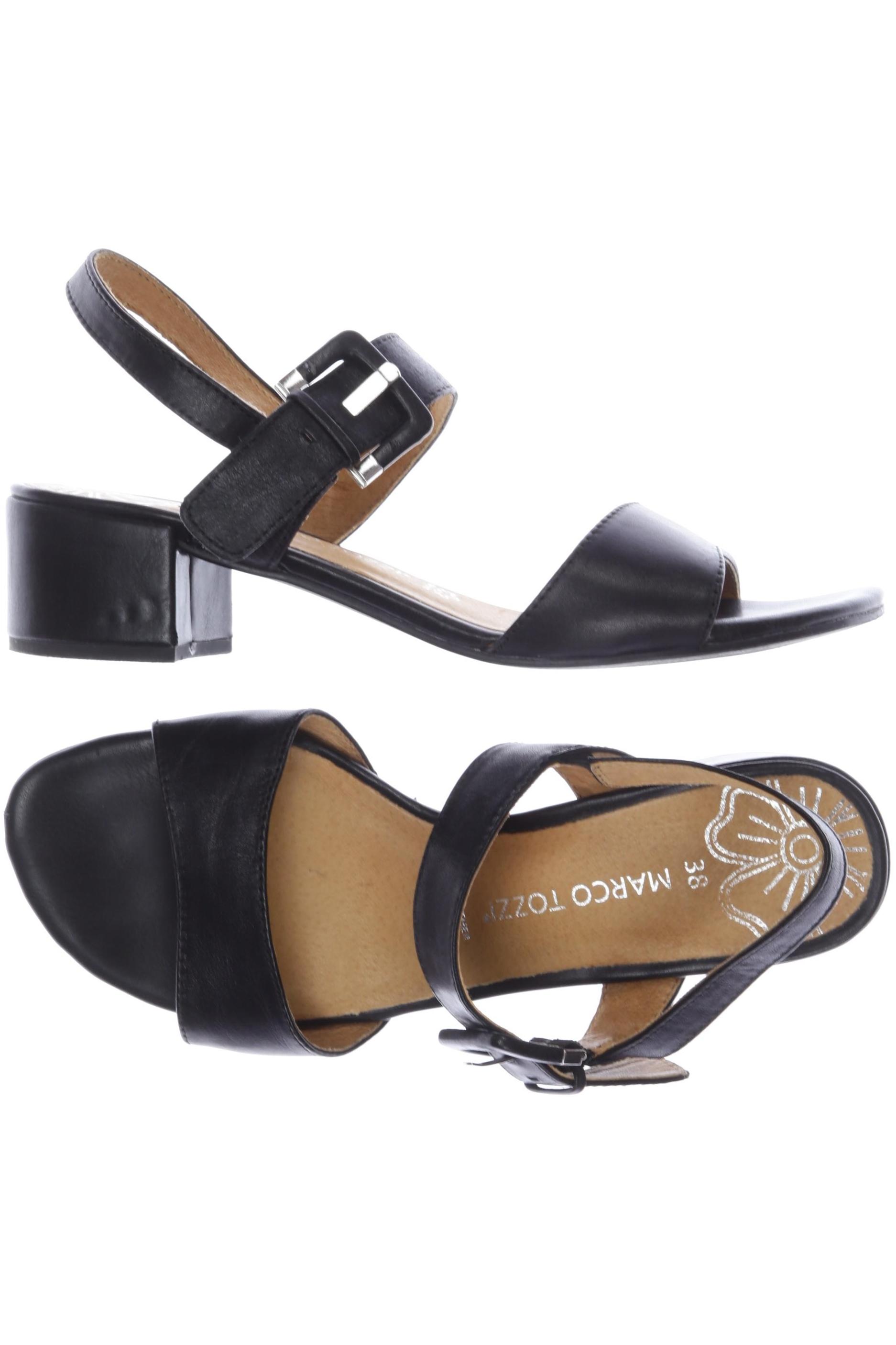 

Marco Tozzi Damen Sandale, schwarz, Gr. 38