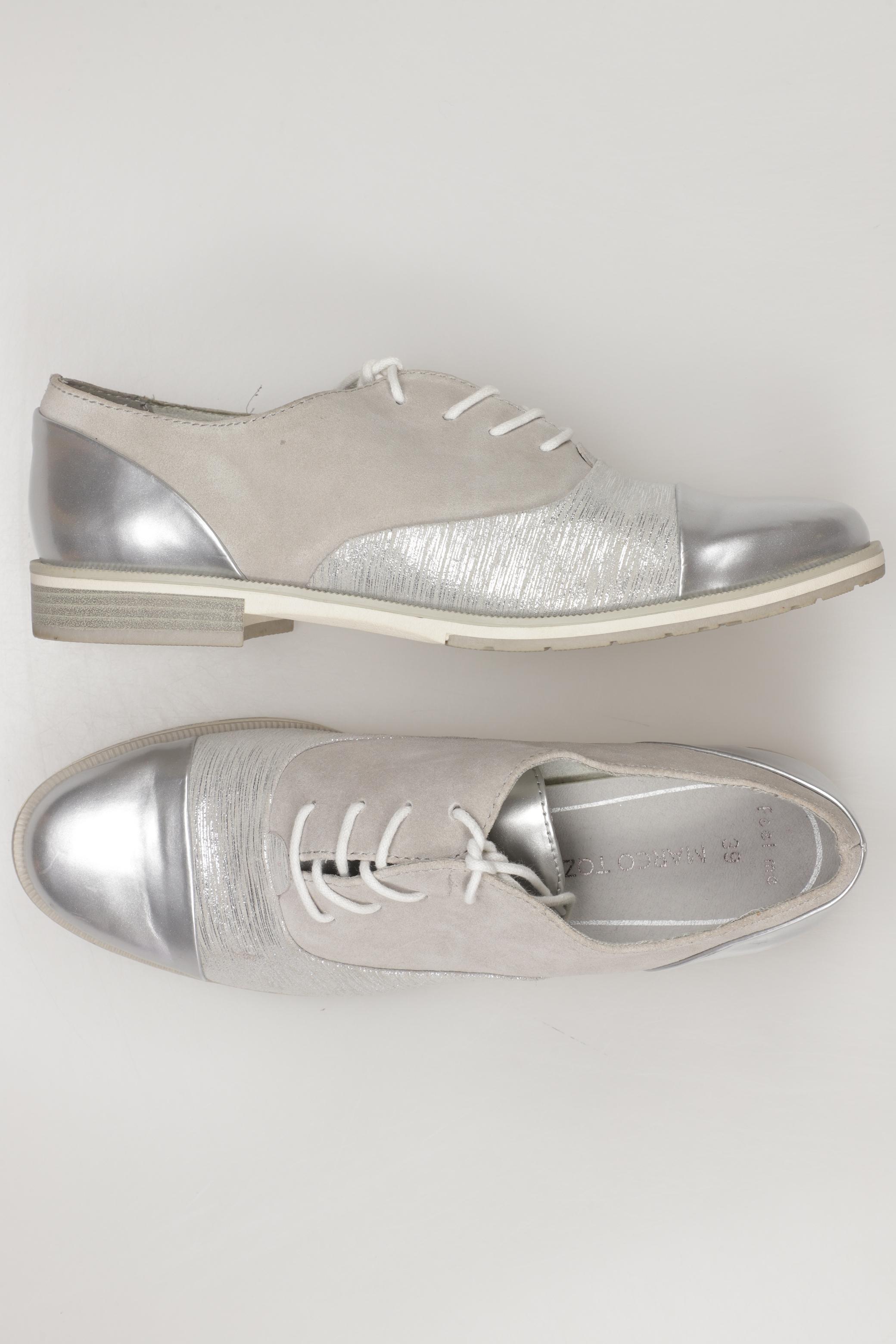 

Marco Tozzi Damen Halbschuh, silber, Gr. 39
