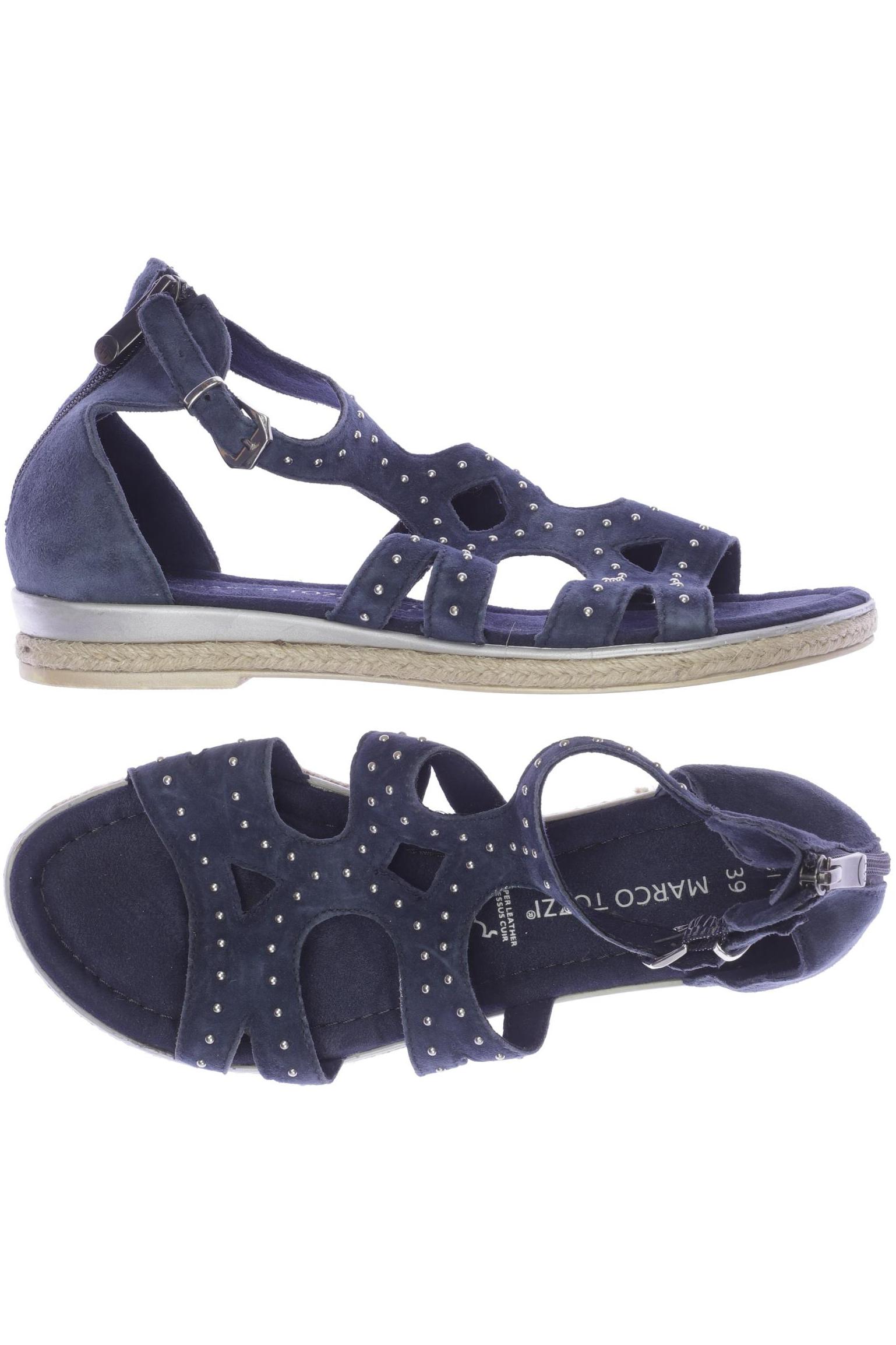 

Marco Tozzi Damen Sandale, blau, Gr. 39