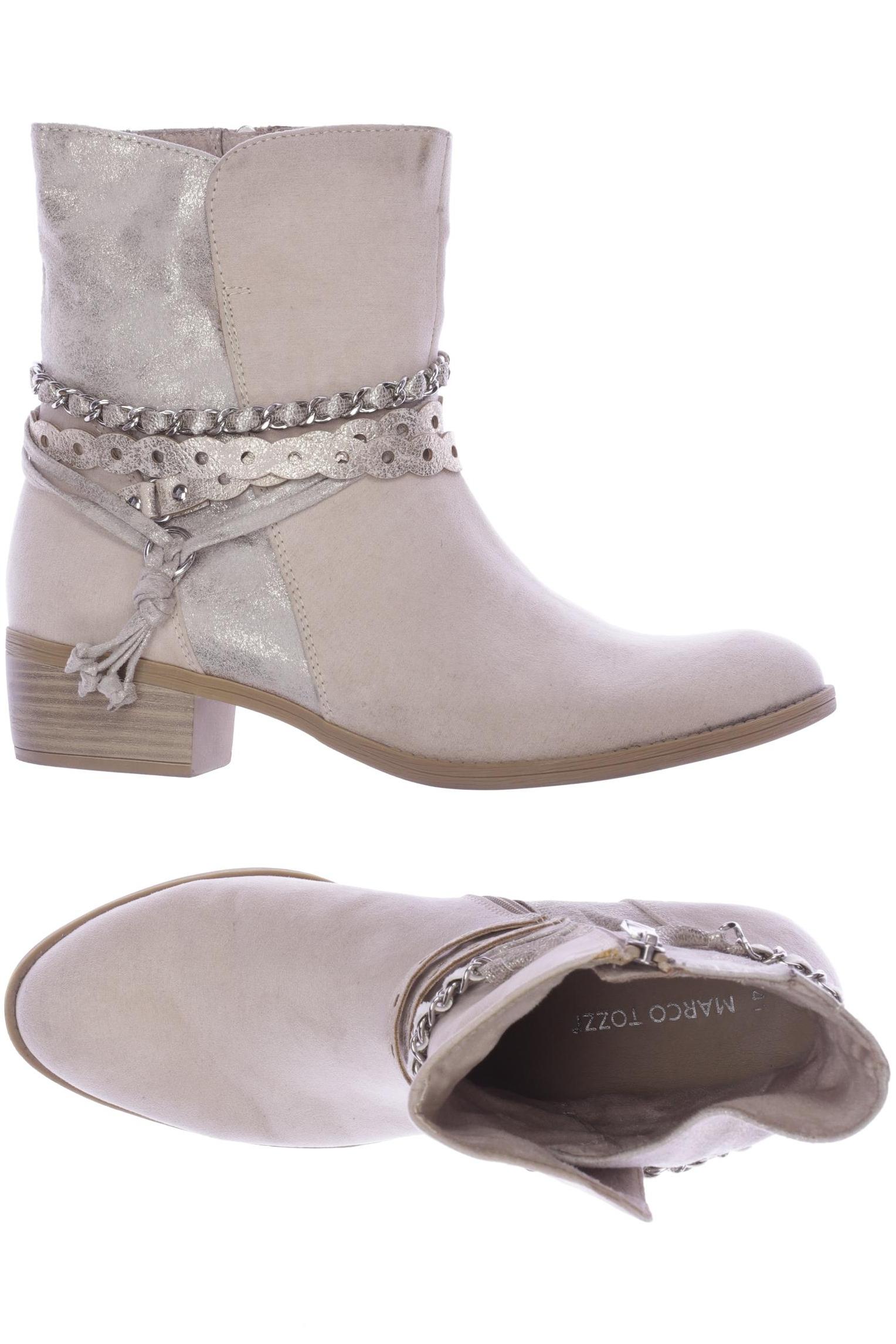 

Marco Tozzi Damen Stiefelette, beige, Gr. 41