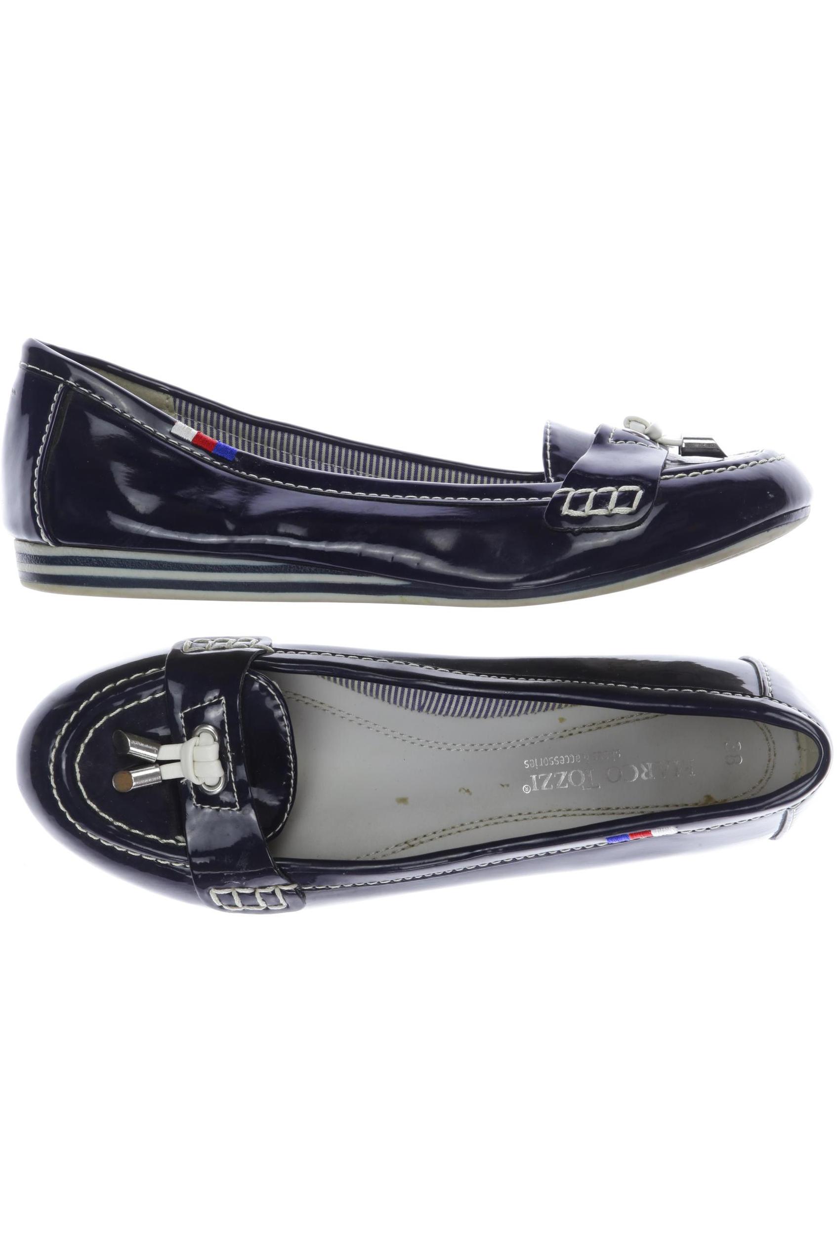 

Marco Tozzi Damen Ballerinas, marineblau, Gr. 38