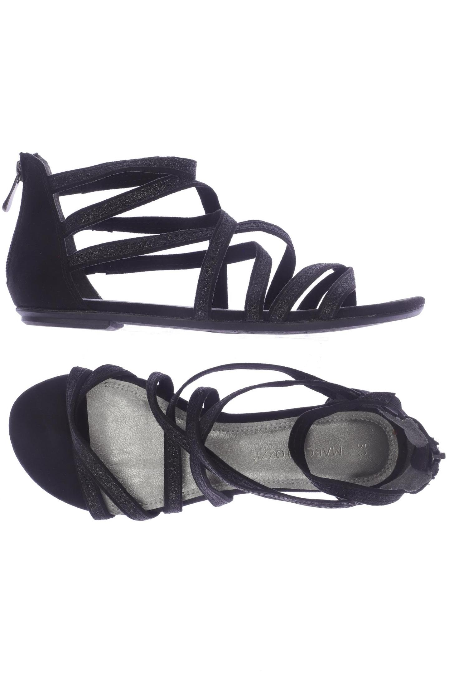 

Marco Tozzi Damen Sandale, schwarz, Gr. 38