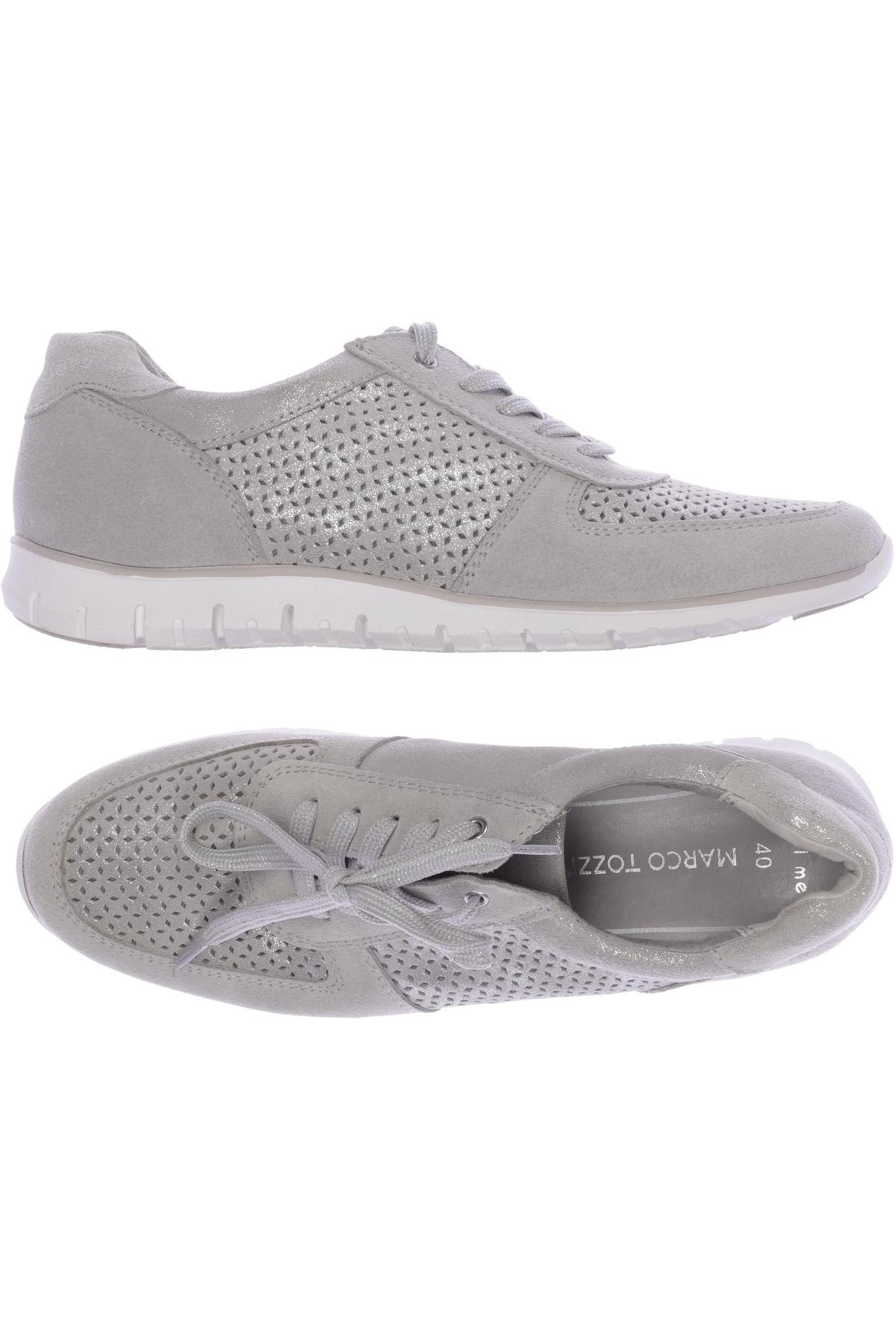 

Marco Tozzi Damen Halbschuh, silber, Gr. 40