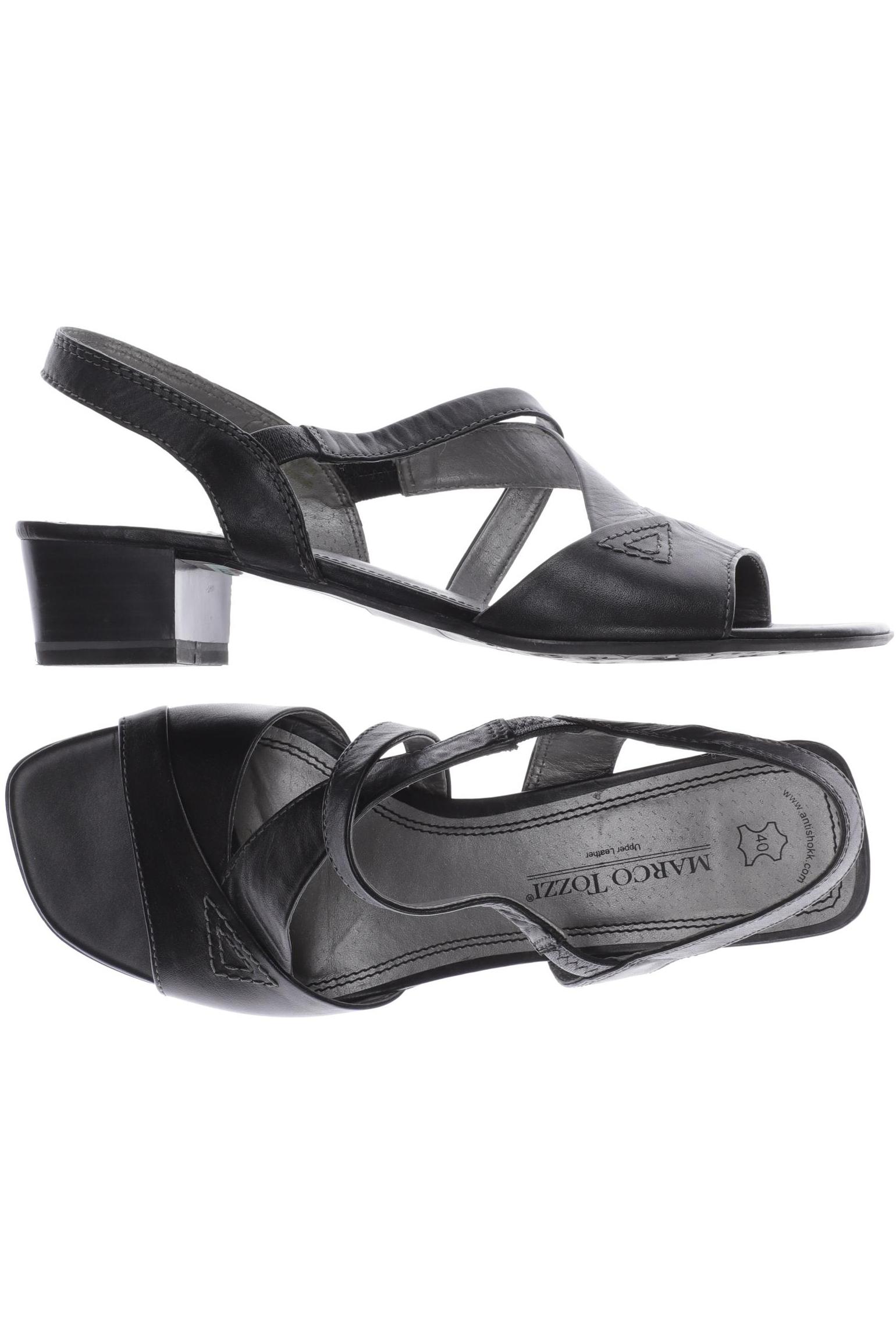 

Marco Tozzi Damen Sandale, schwarz, Gr. 40