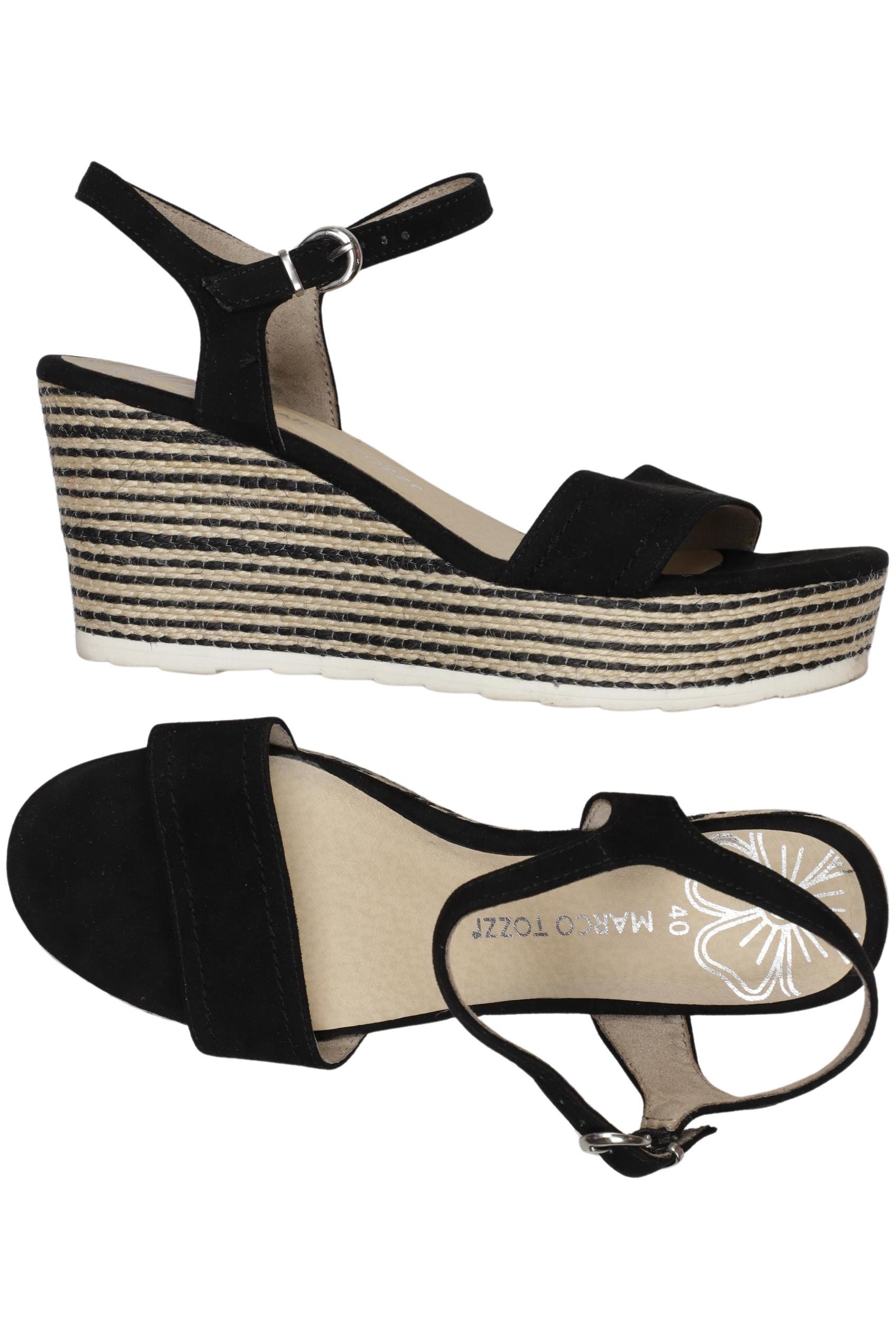 

Marco Tozzi Damen Sandale, schwarz, Gr. 40