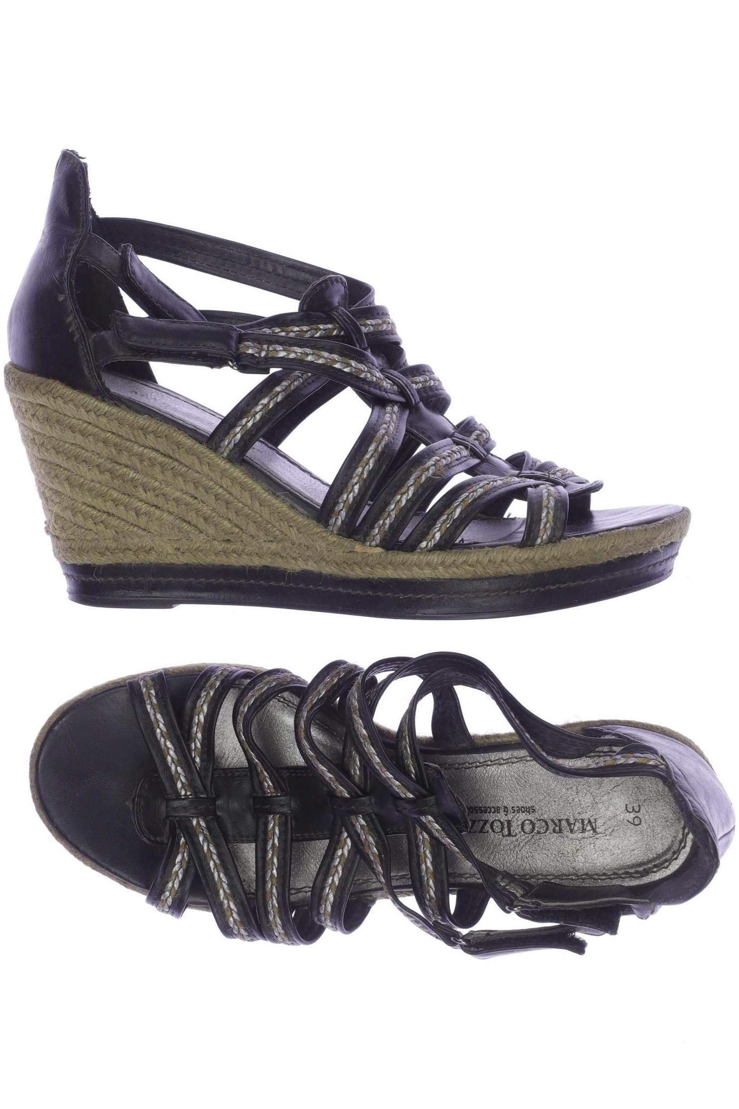 

Marco Tozzi Damen Sandale, schwarz, Gr. 39