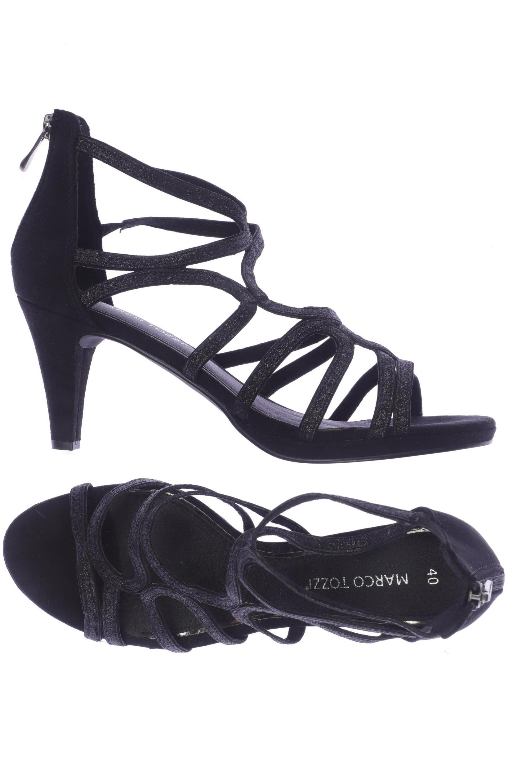 

Marco Tozzi Damen Sandale, schwarz, Gr. 40