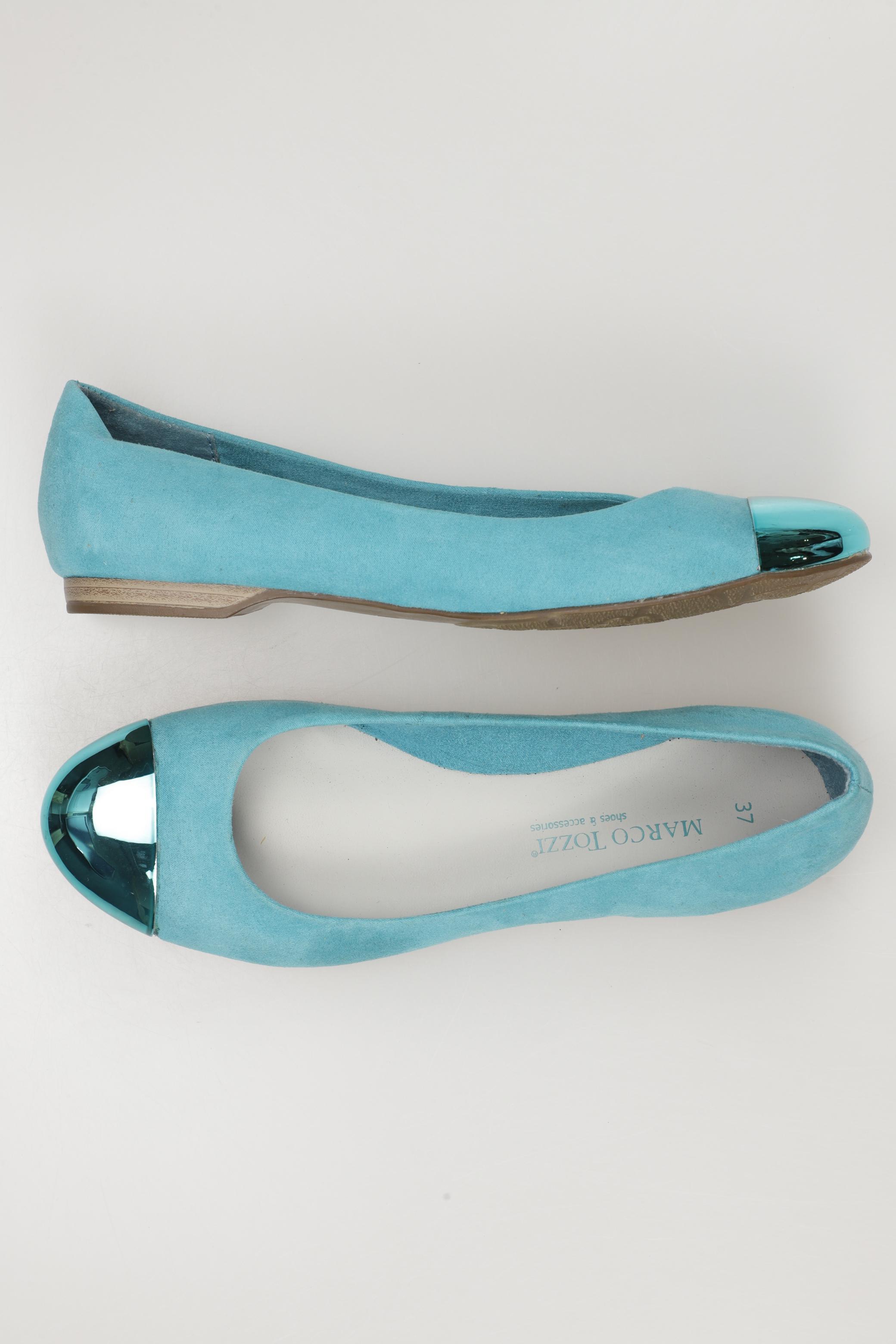 

Marco Tozzi Damen Ballerinas, türkis, Gr. 37