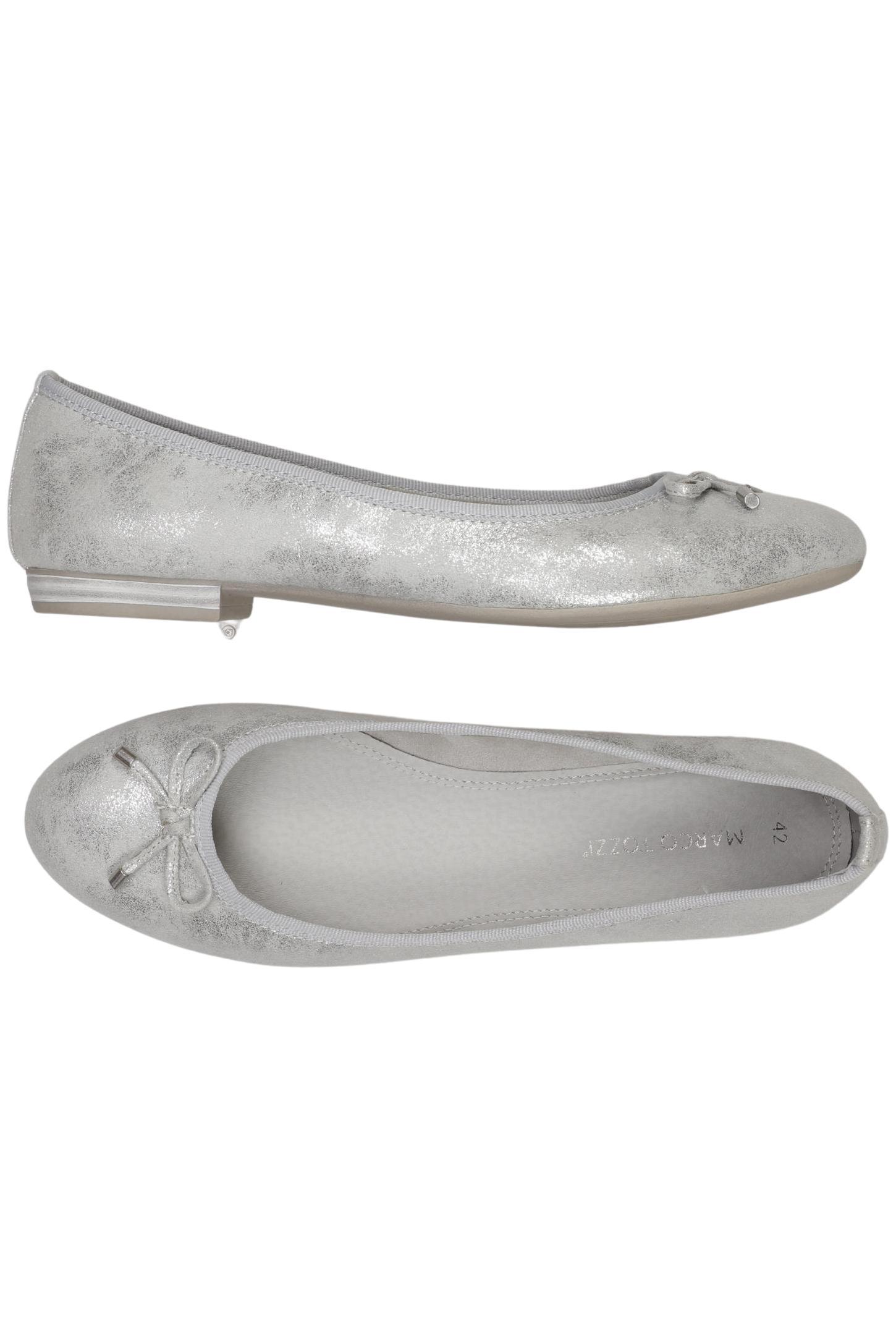 

Marco Tozzi Damen Ballerinas, silber, Gr. 42