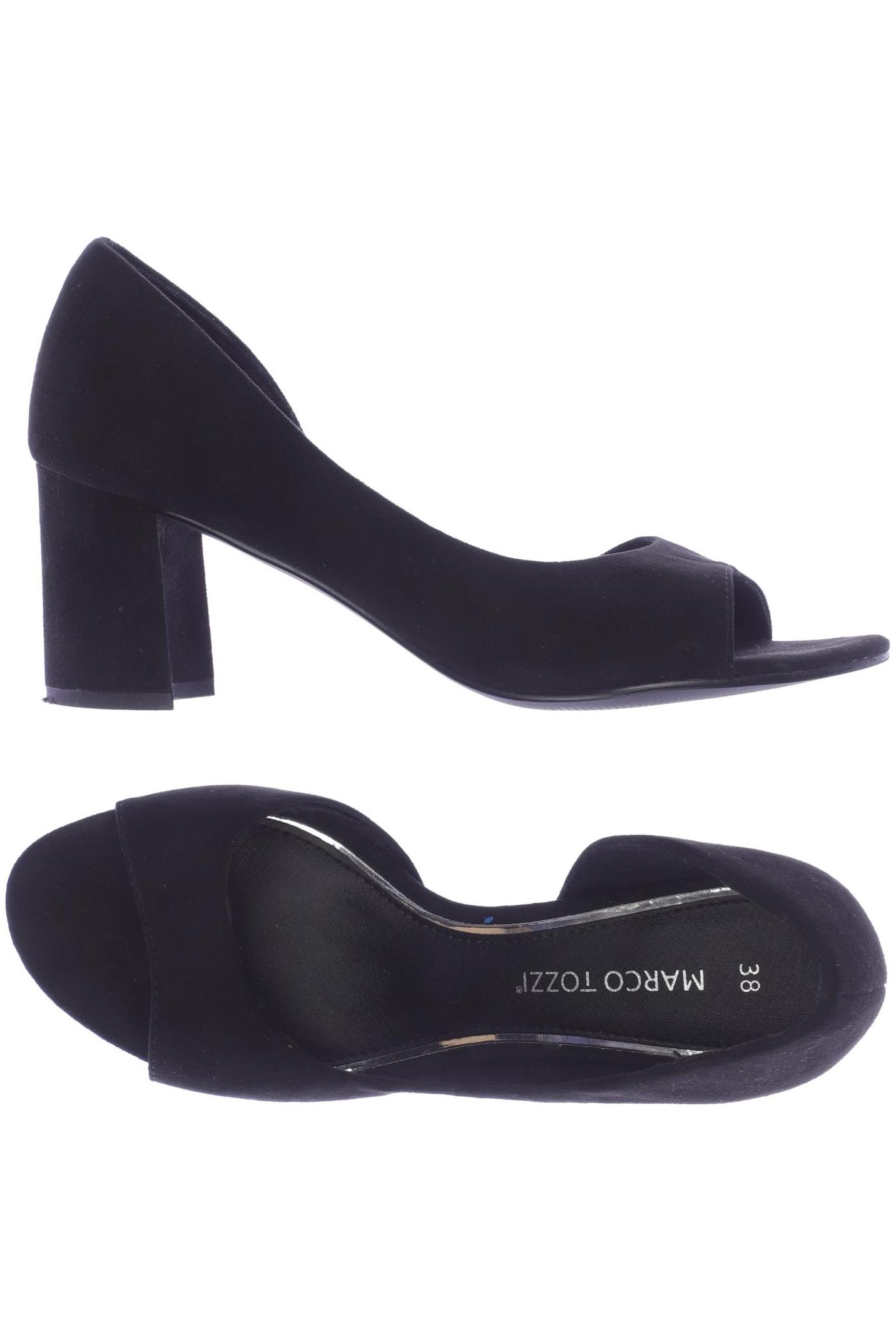 

Marco Tozzi Damen Sandale, schwarz, Gr. 38