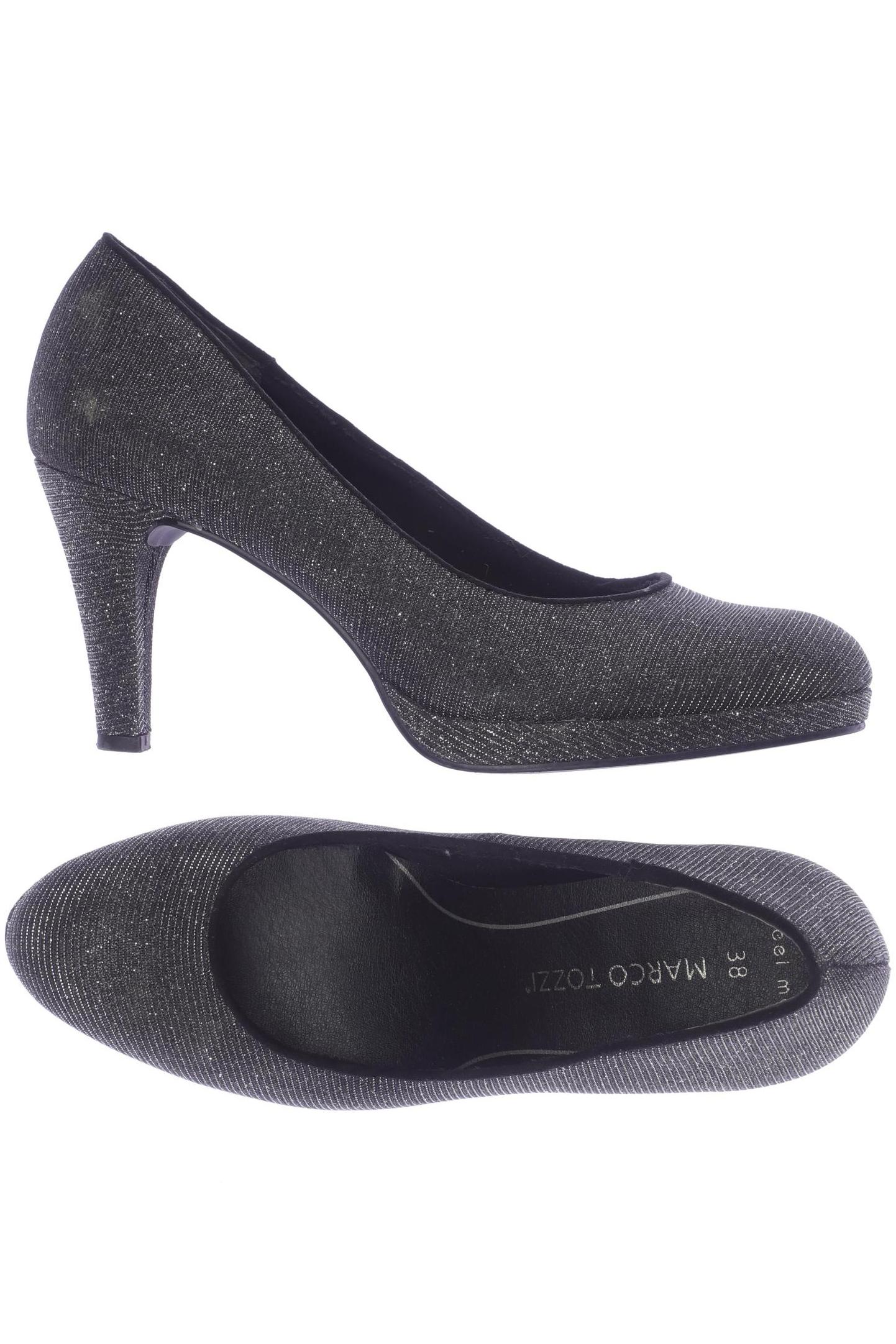 

Marco Tozzi Damen Pumps, silber, Gr. 38