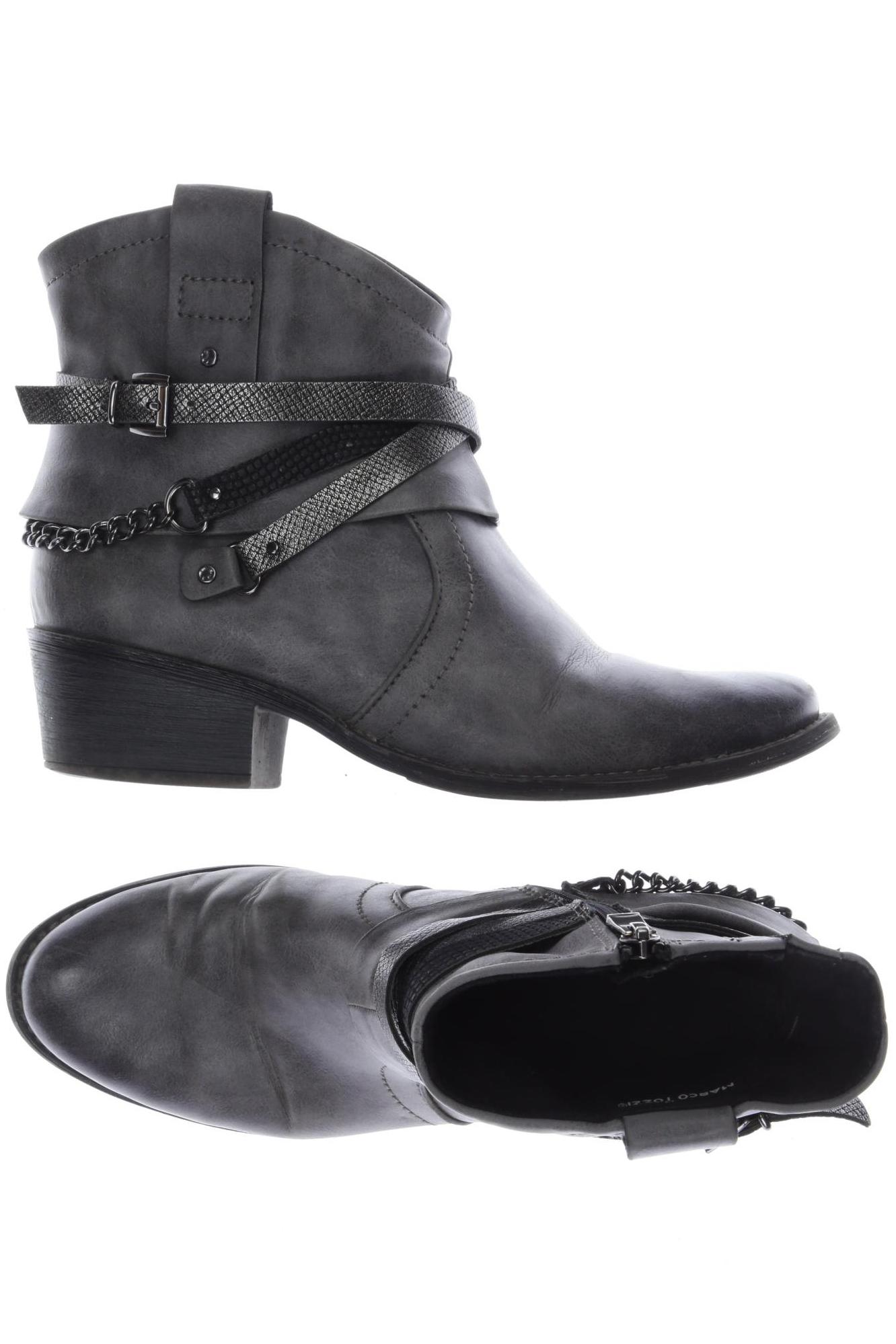 

Marco Tozzi Damen Stiefelette, grau, Gr. 38