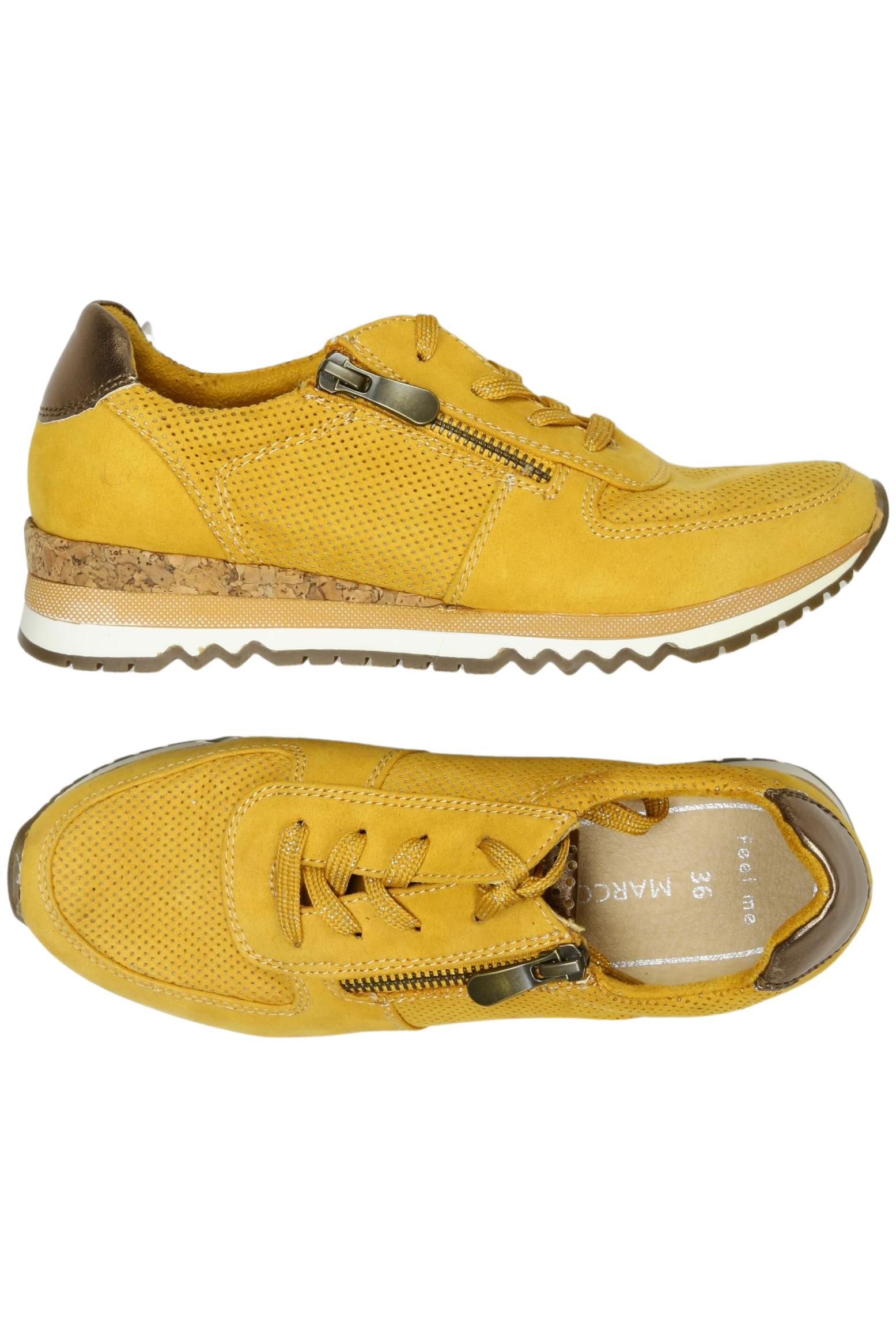 

Marco Tozzi Damen Sneakers, gelb, Gr. 36